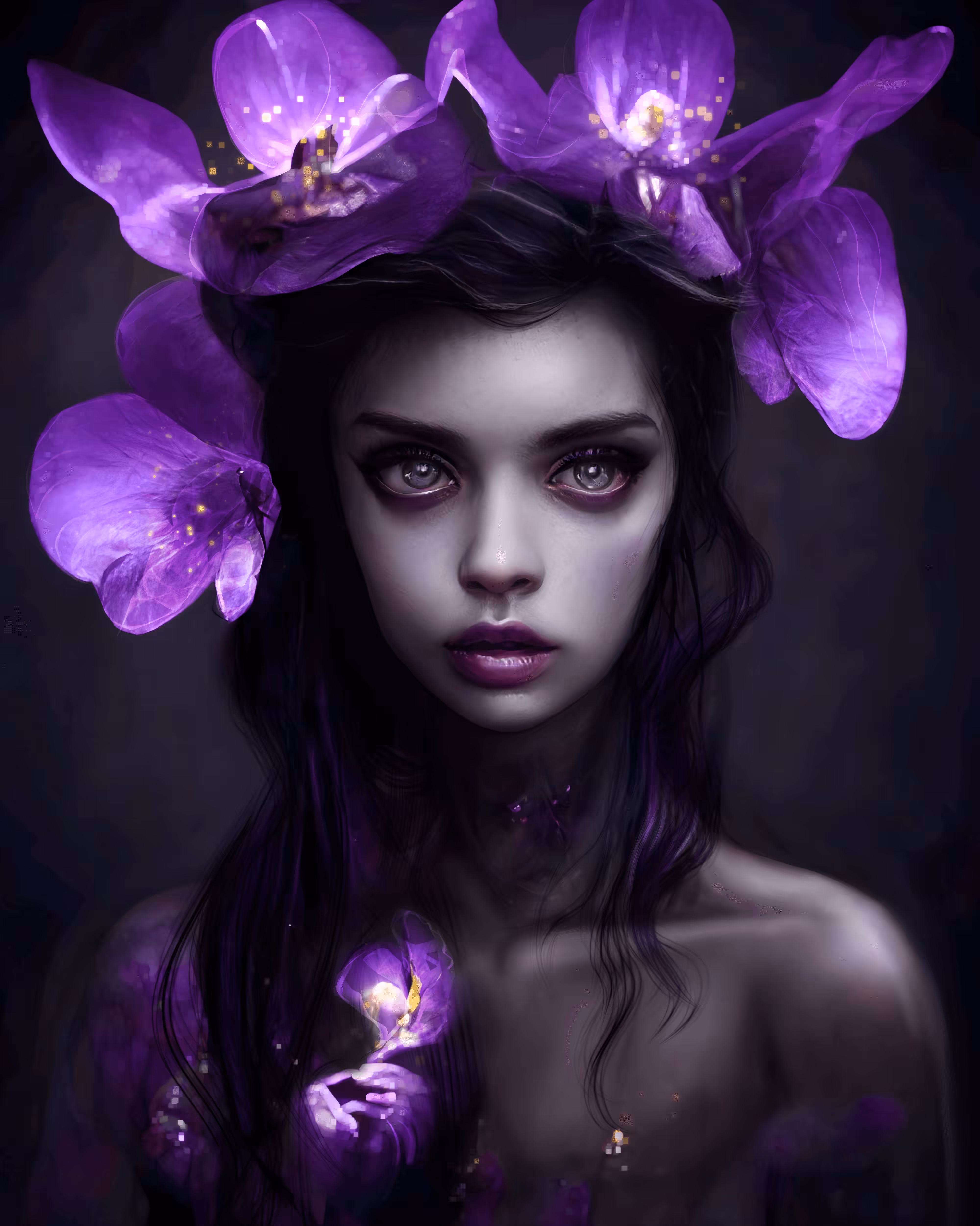 Freaky Goddess #88 Purple Orchid