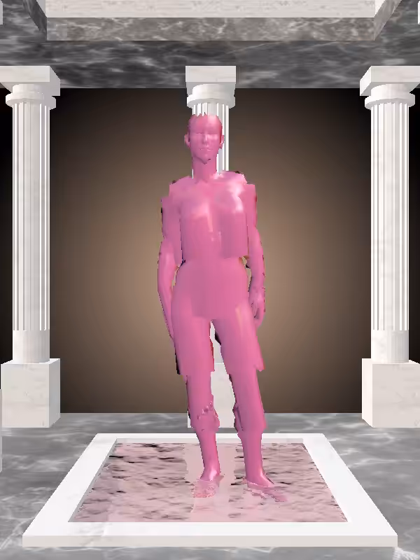 HeavenComputer: The Threatening Sharp Magenta Woman #6360