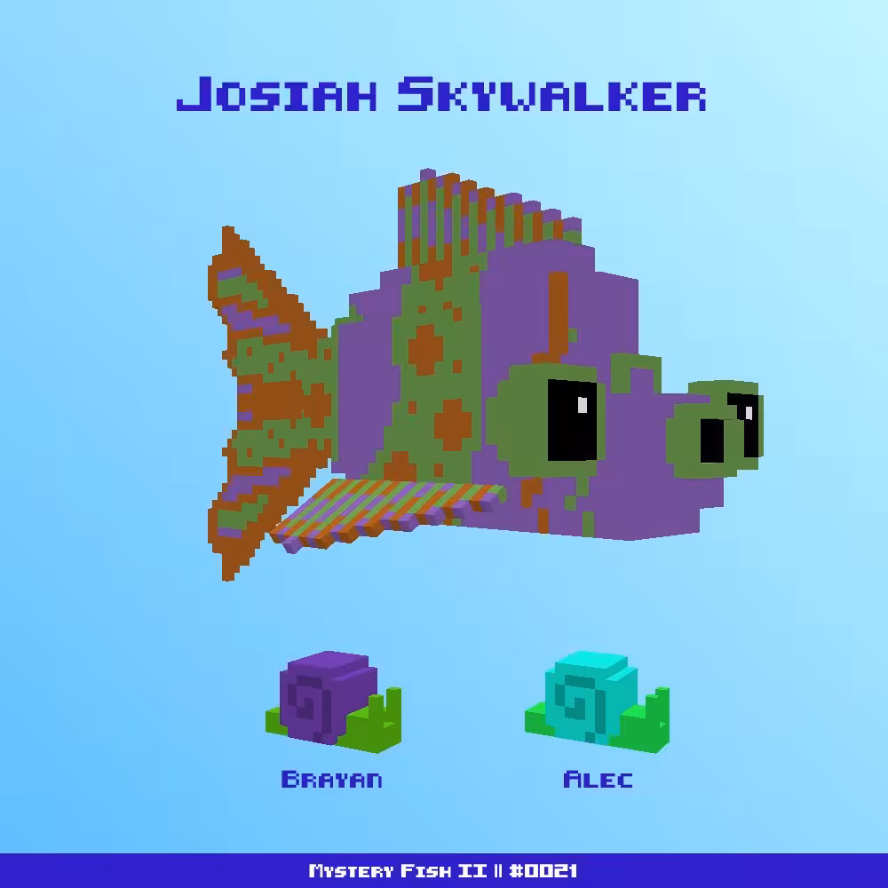 Josiah Skywalker :: Mystery Fish 0021/1000