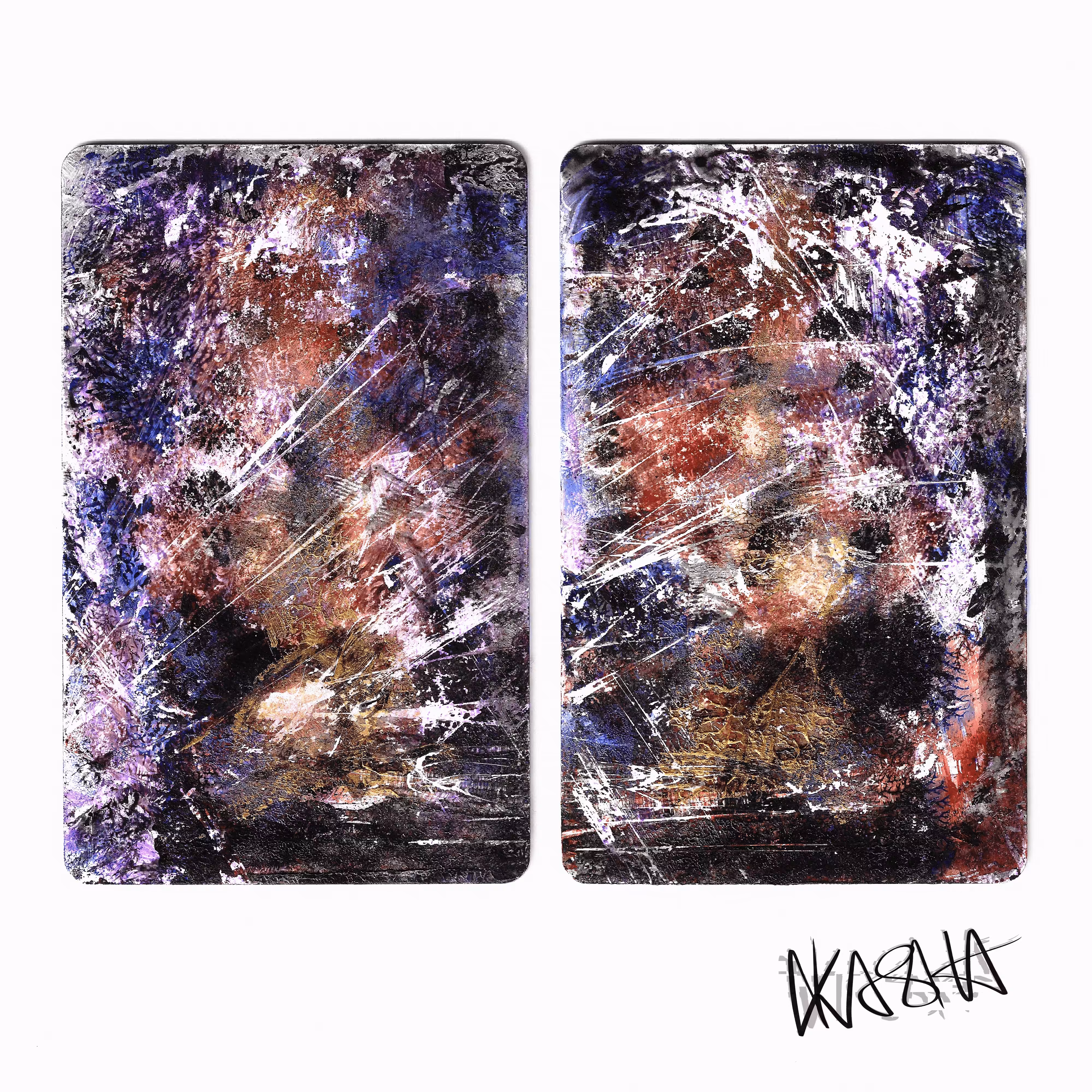 Micro Diptych: Alien Campfire