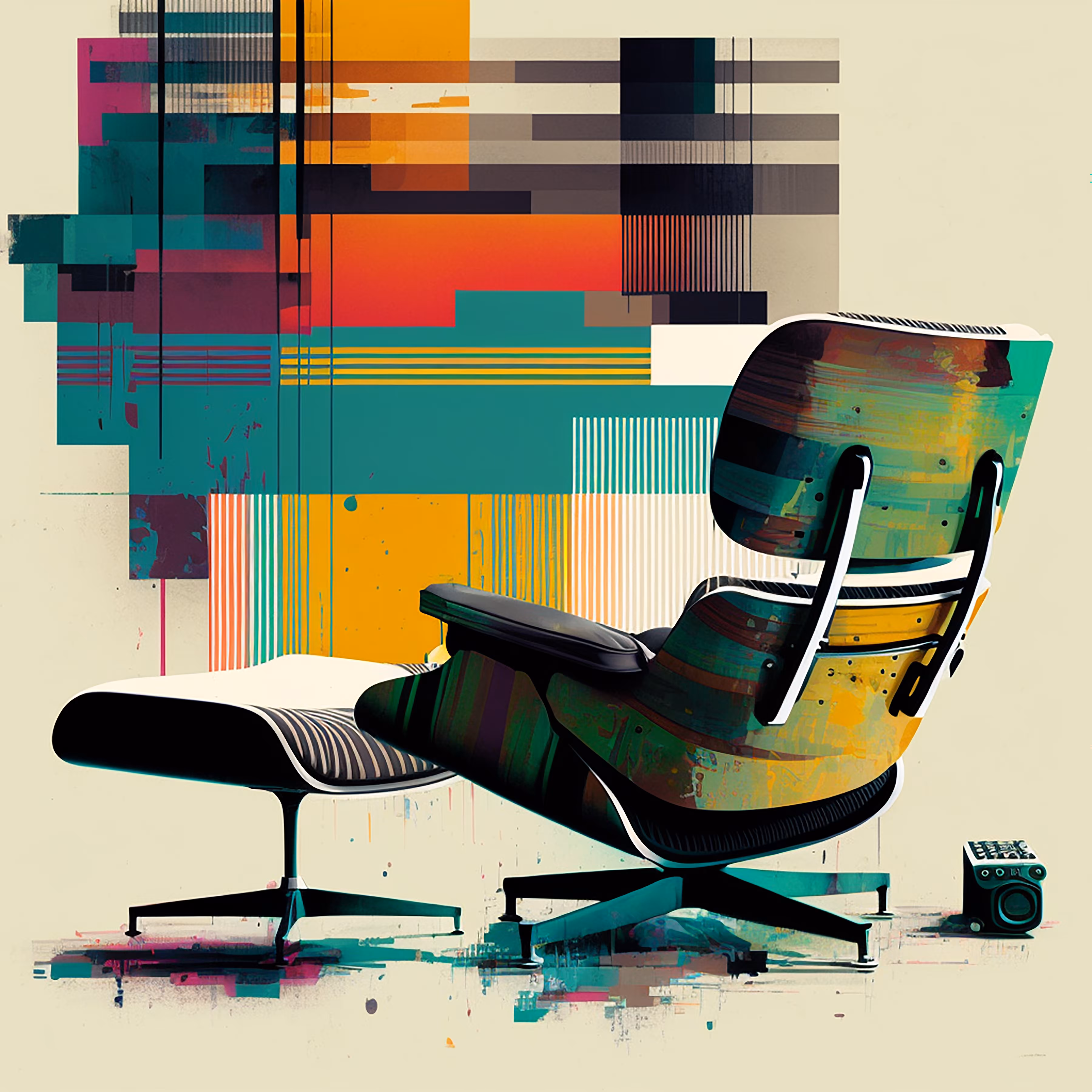 color bar chair.2