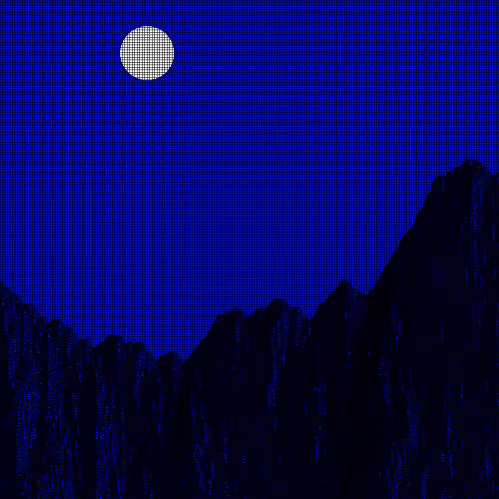 Classic generative landscape #14