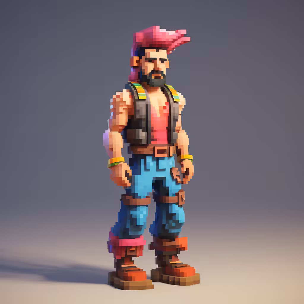 Tez Pixel Figure #155