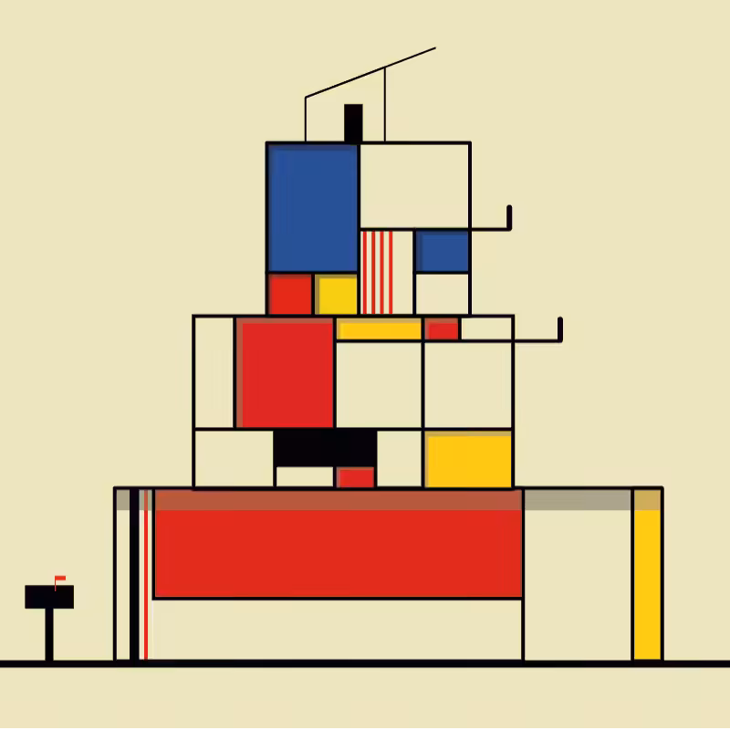 The Mondrian’s Houses #46