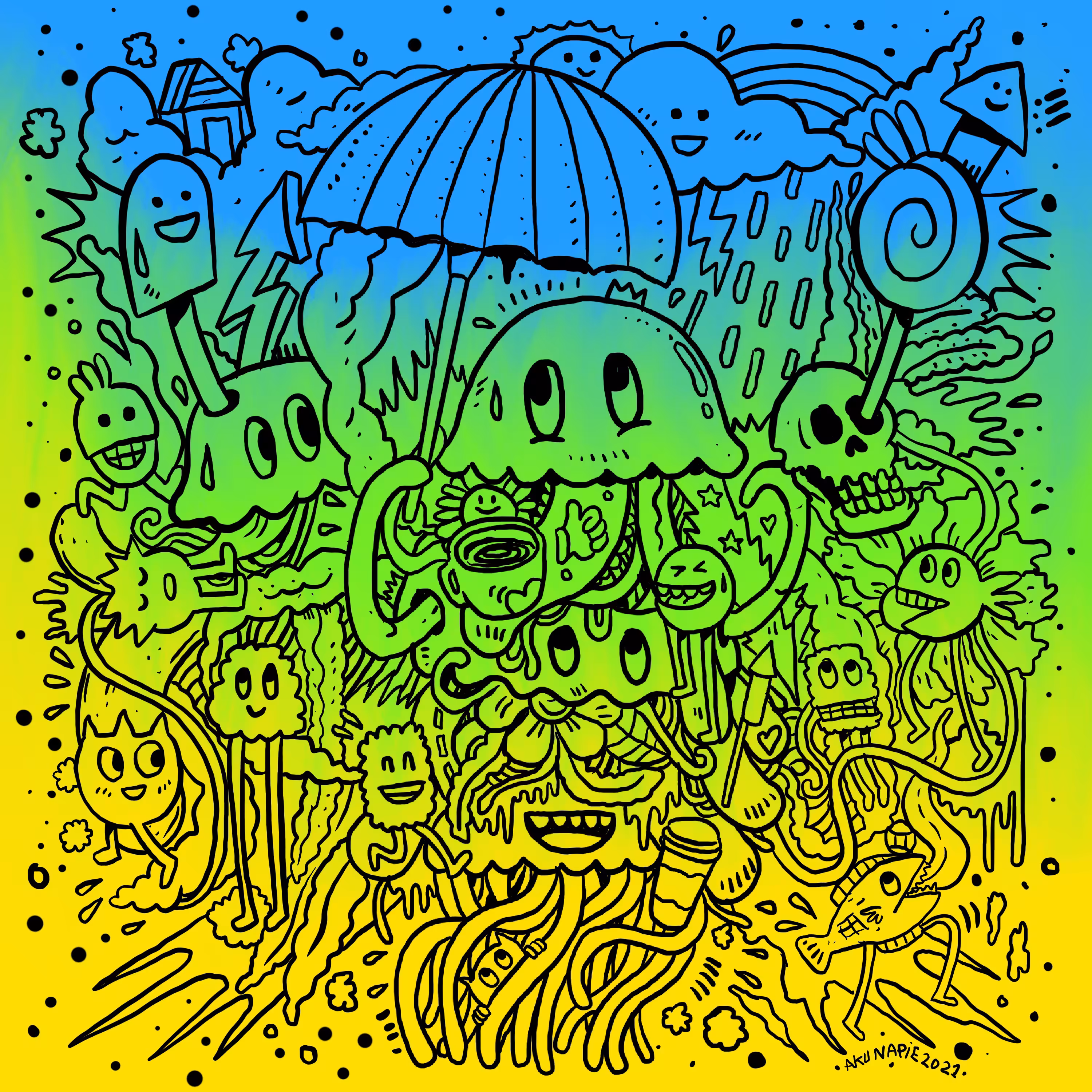 Doodle Rainy