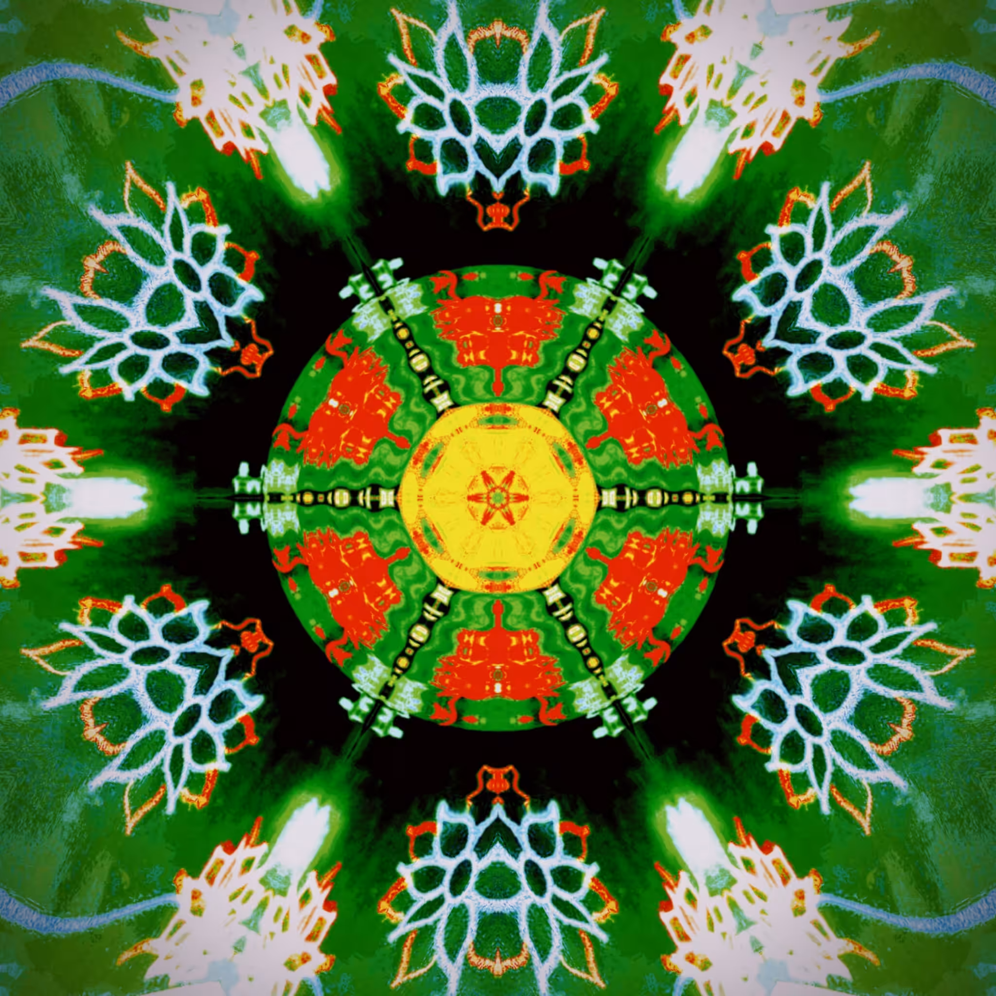 Healing flowers : Greens