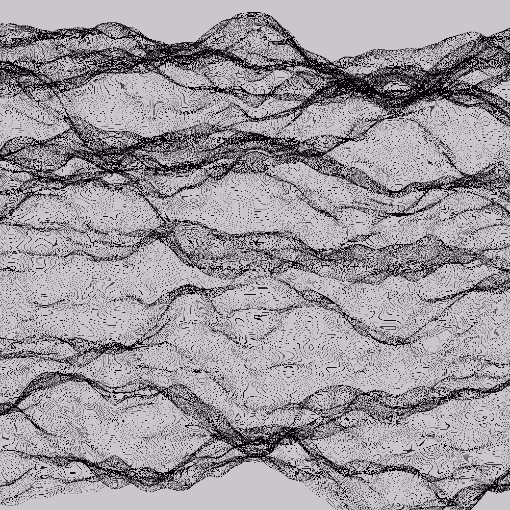Digital Sheer Fabric #6
