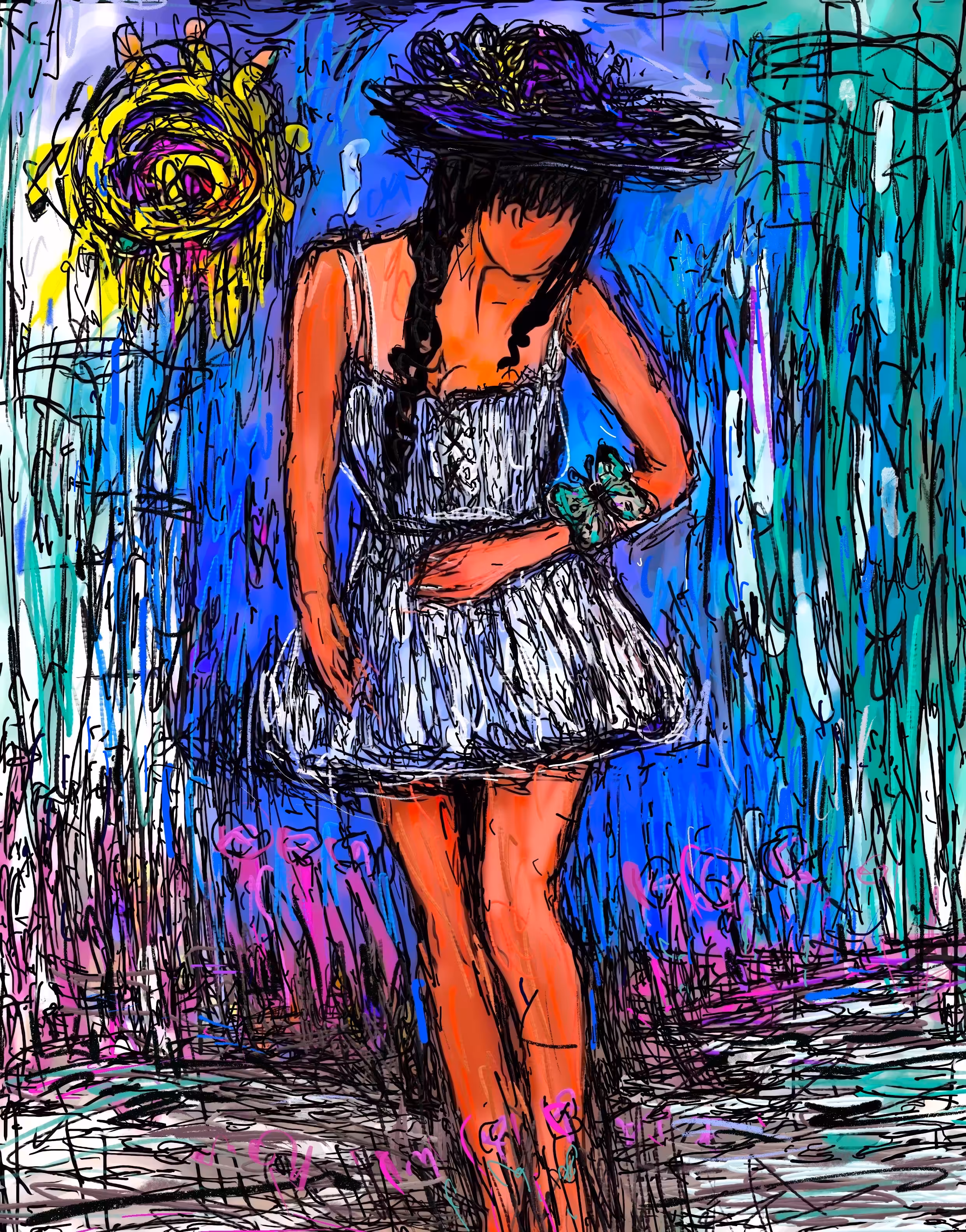 Rain of colors