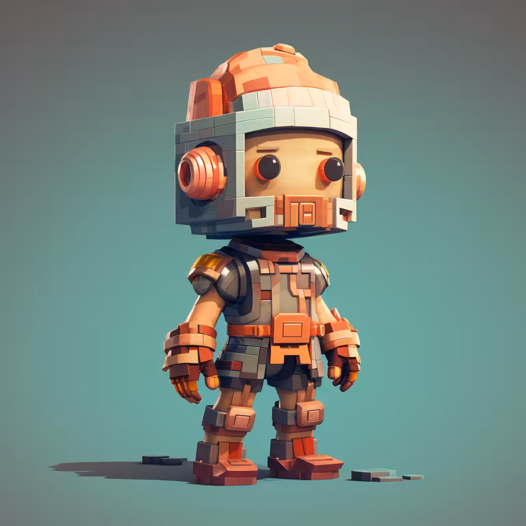Tez Pixel Figure #117