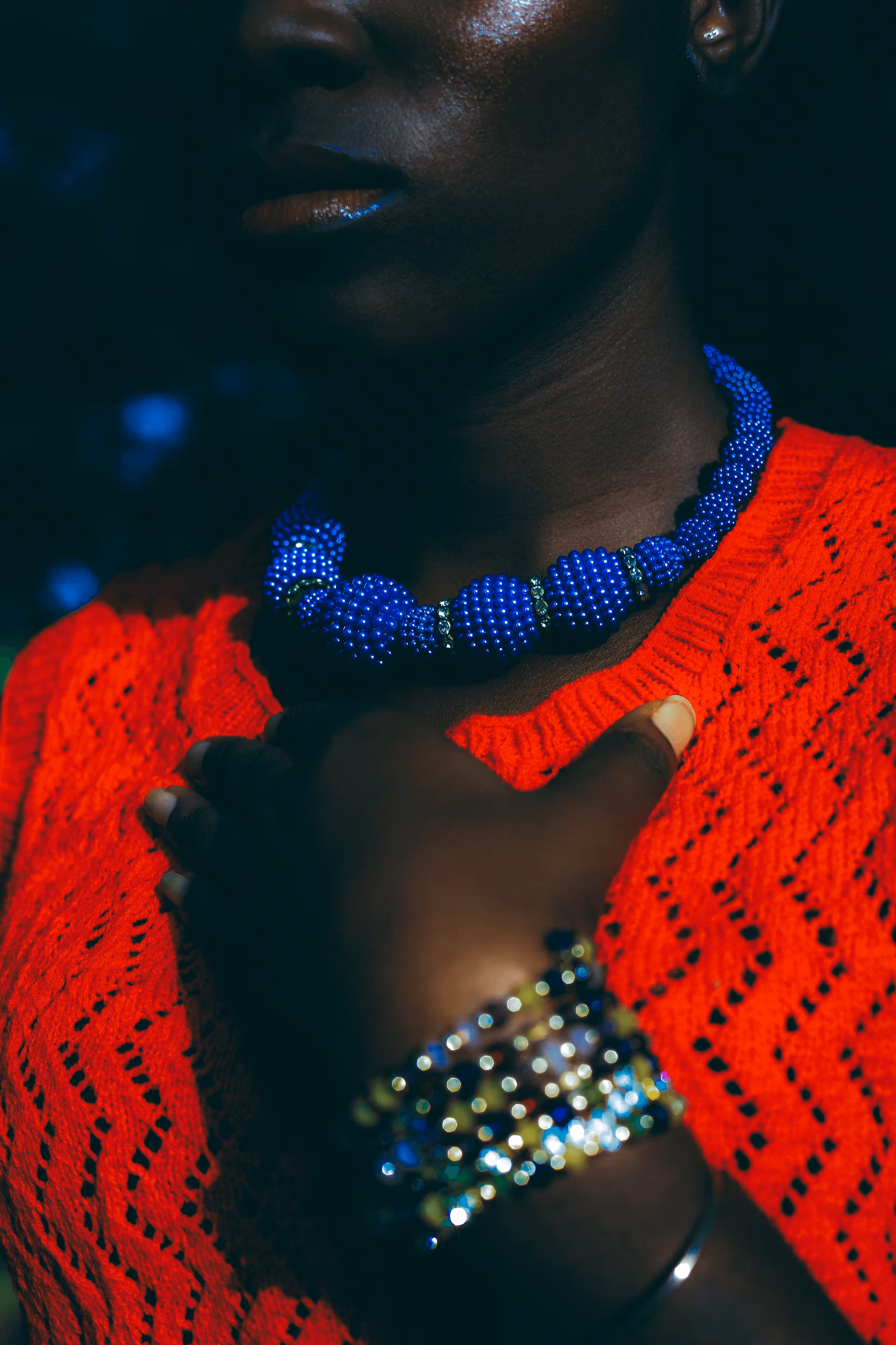 Blue for the weekends.