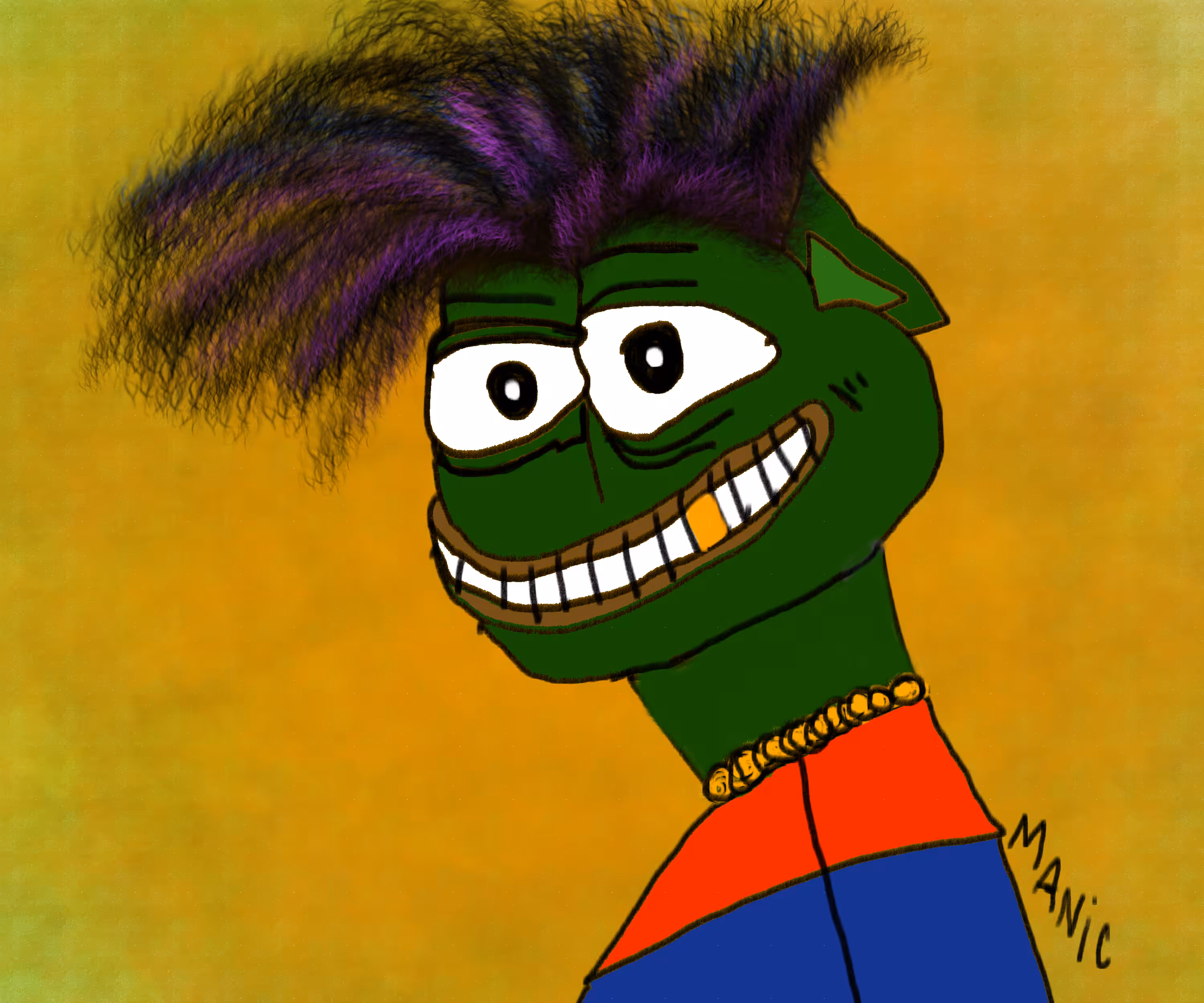 Spunky Pepe the Frog