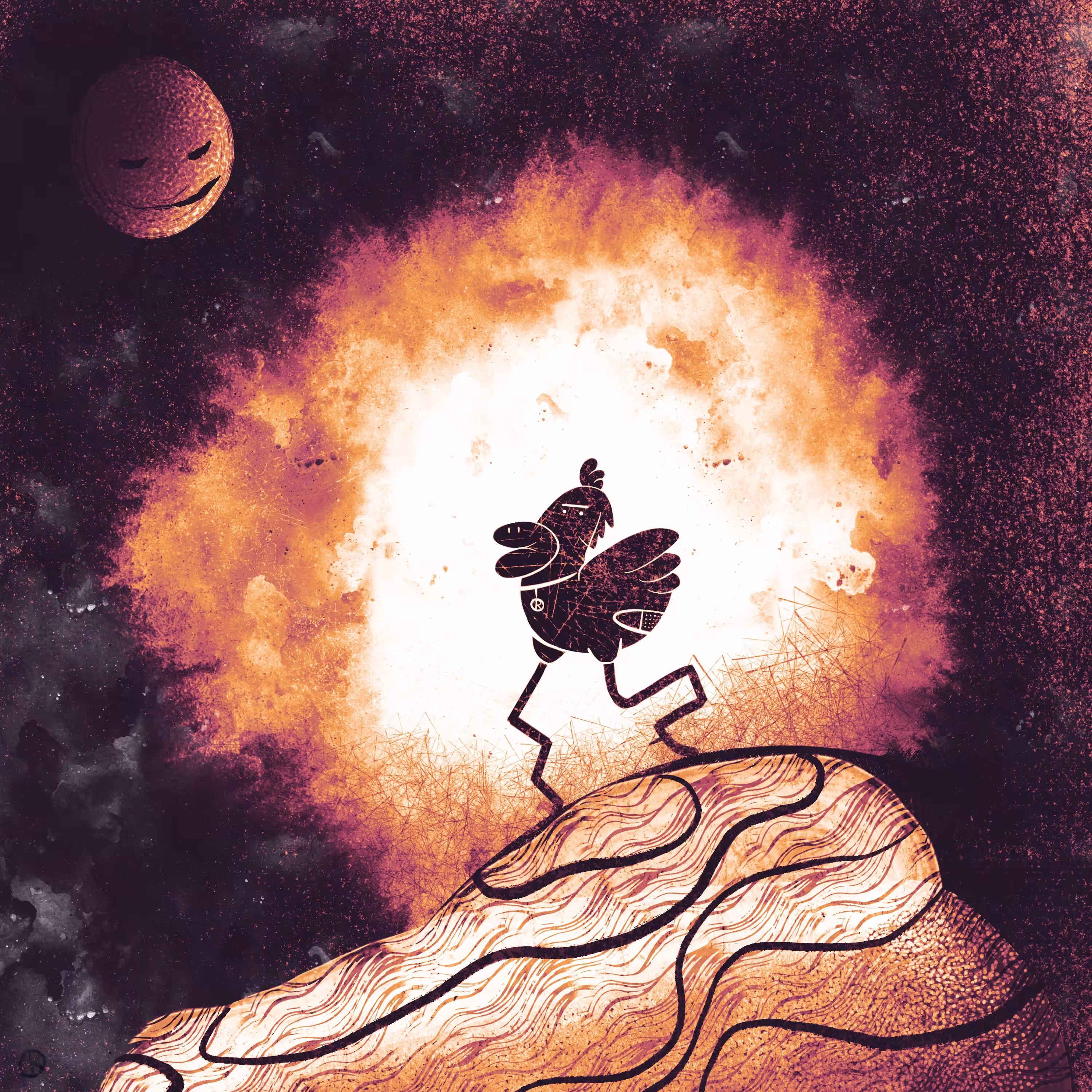 THe biRD aND the MooN