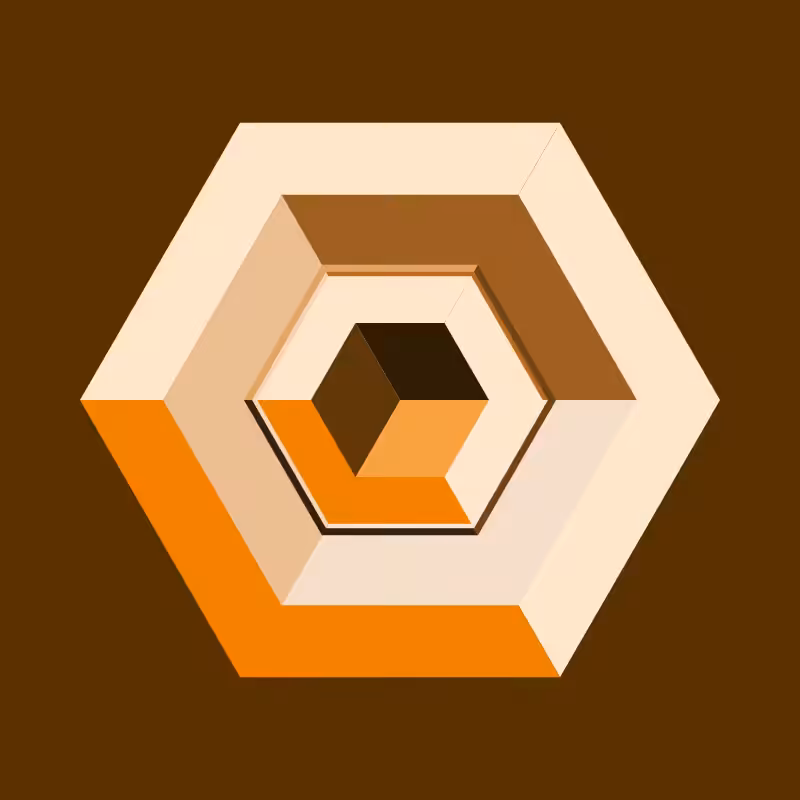 Hexagones - Art for Bots #41