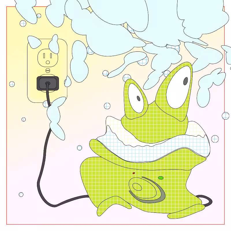 Frog Humidifier #79
