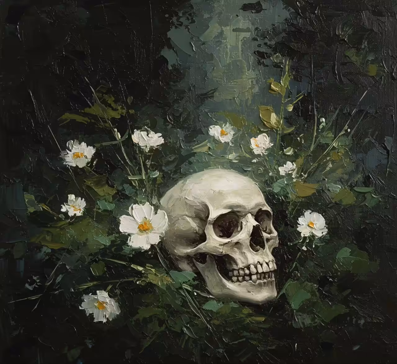 Flowers Grew After Death's Visit