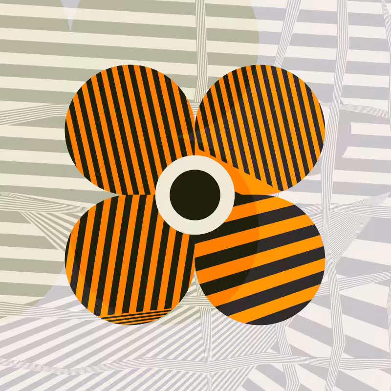 Dazzle Bloom: Big Orange #61