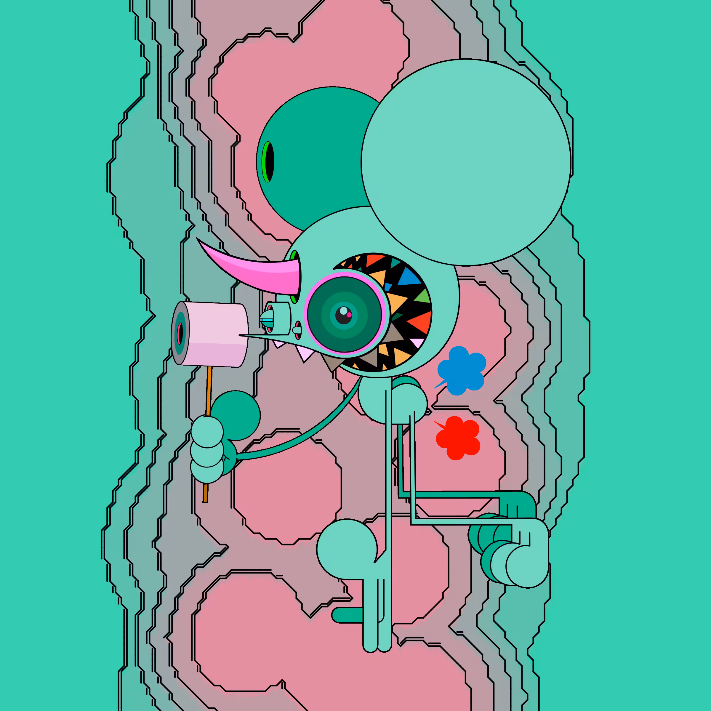 Neogen Space Monkeys #4760
