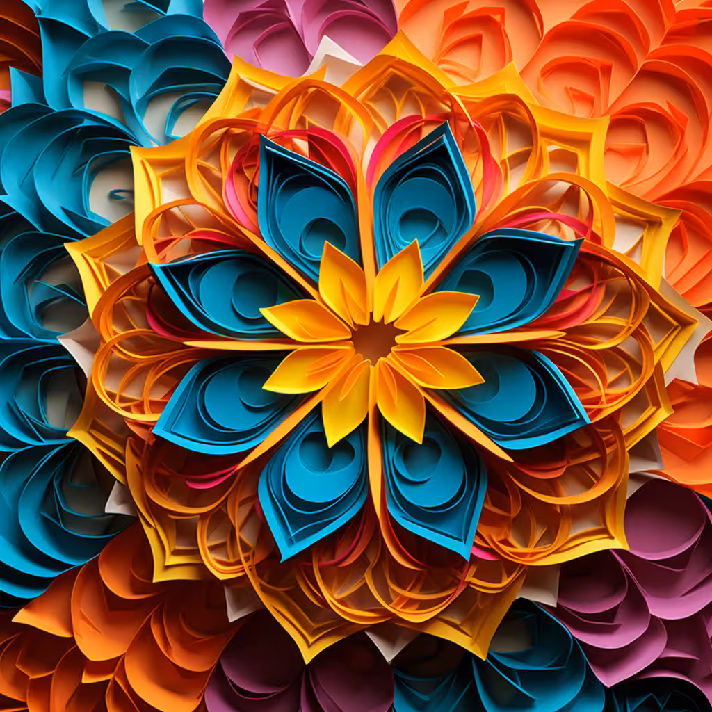 PAPER MANDALAS #4