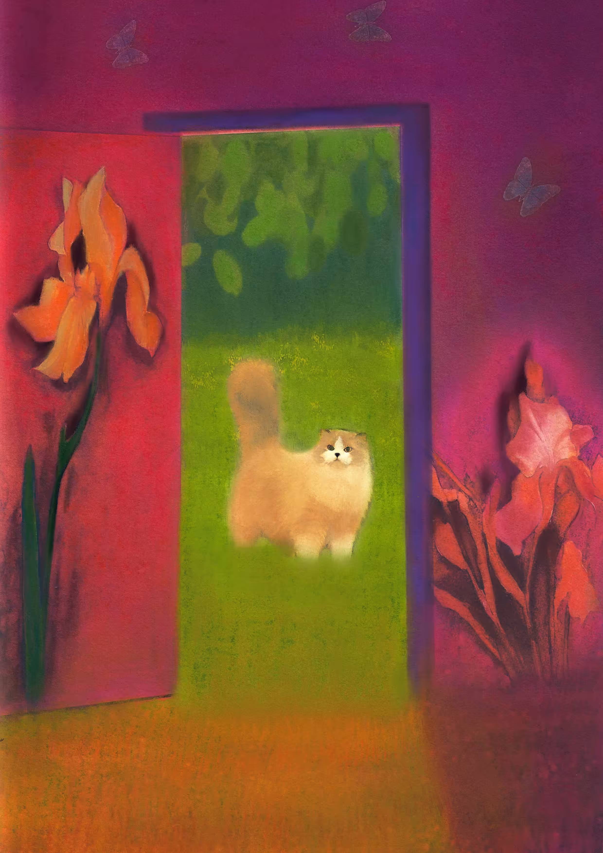 cats&another beautiful pets: What lies behind that door to summer…