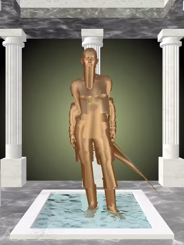 HeavenComputer: The Threatening Old Bronze Woman #671