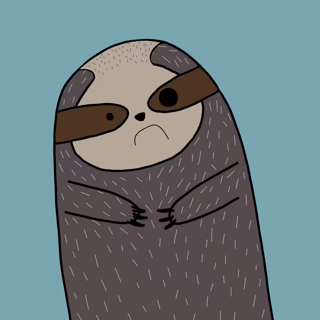 Finger Sloths: Bald Sloth
