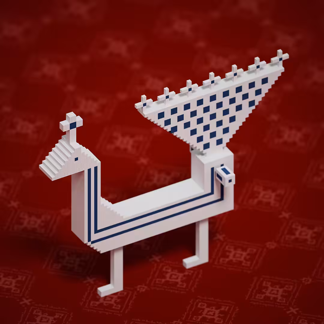 Carpet creatures - peacock 09