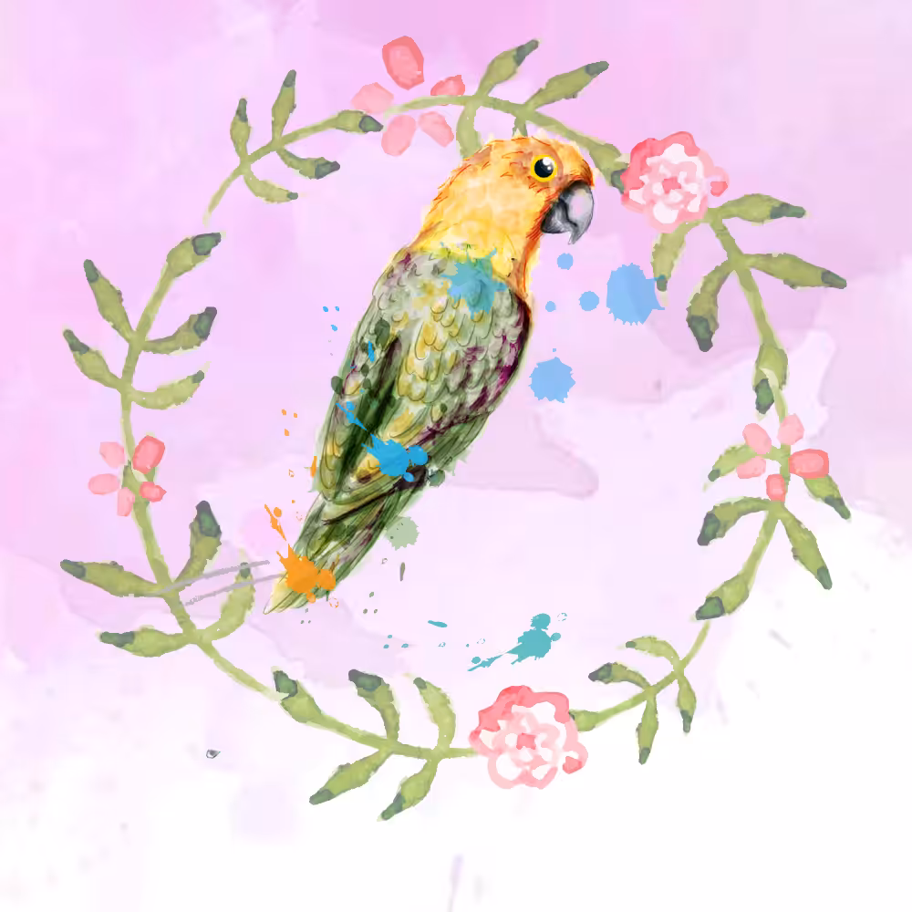 Random Tropical Birds #7