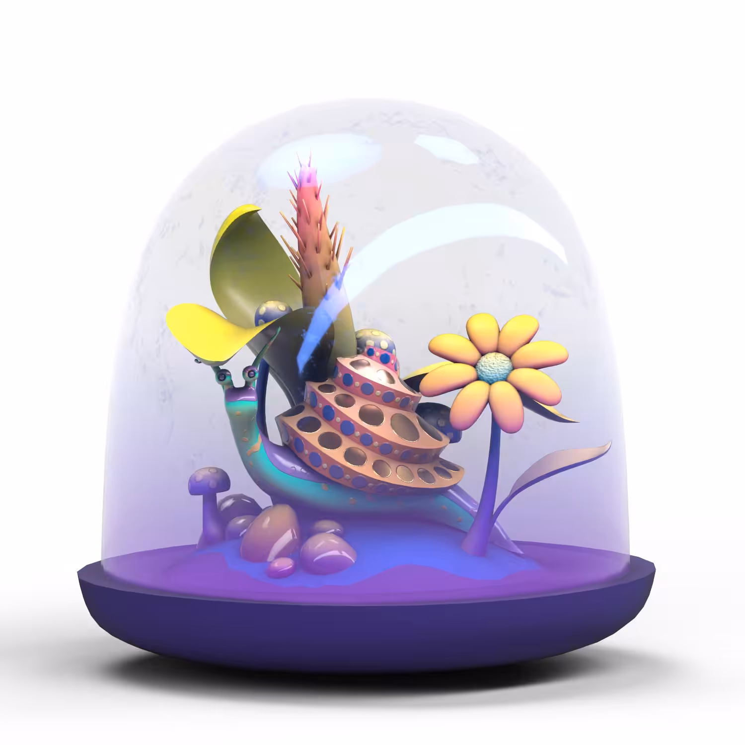 Snail Diorama