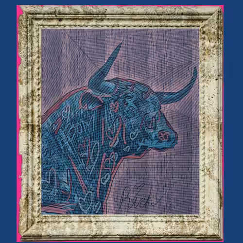 Richard Dixon Art: BITBULL (27 OF 50)