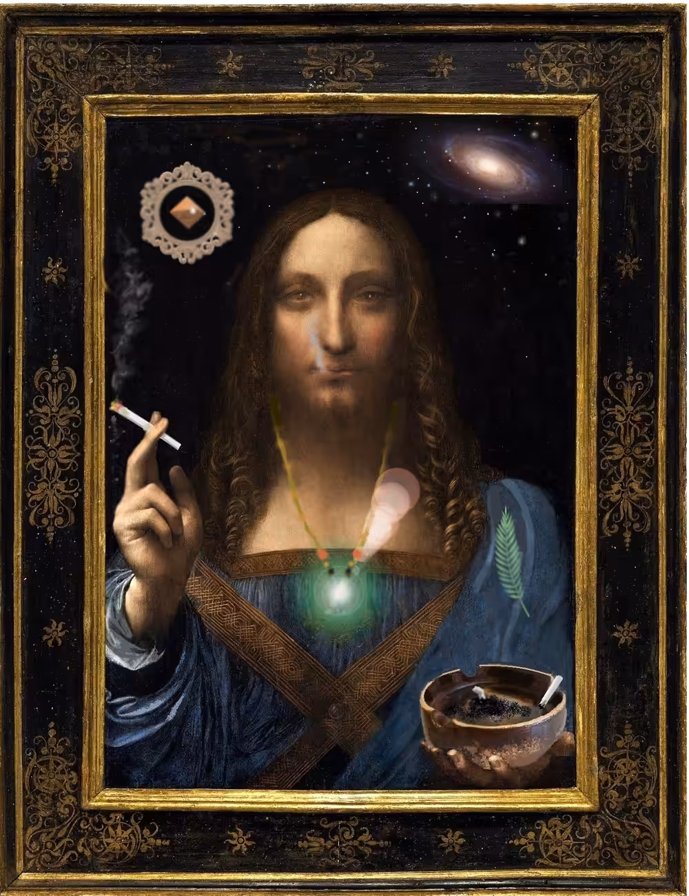 Mysterious Version of Da Vinci's 'Salvator Mundi'.
