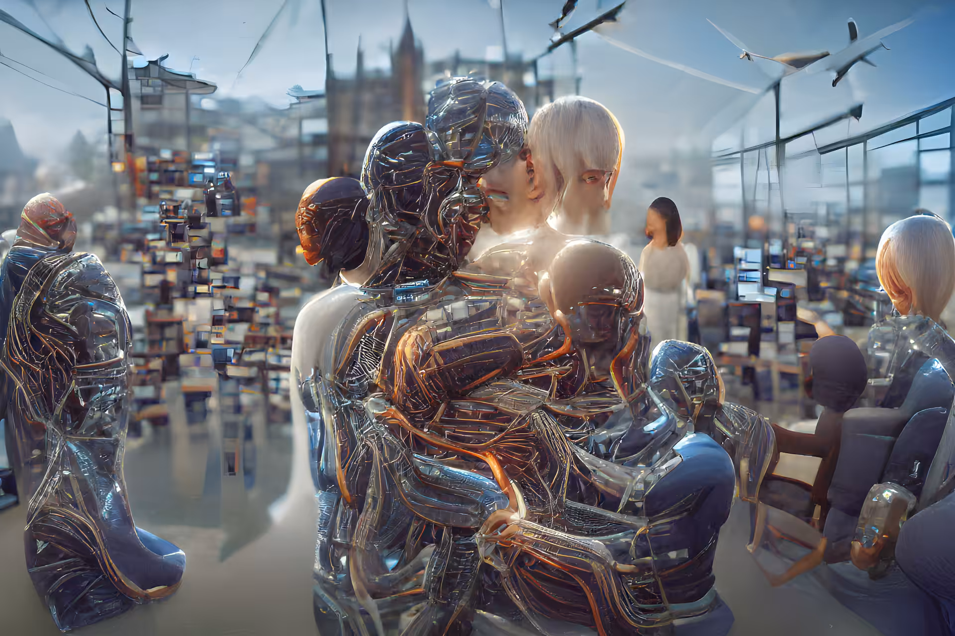 Merging with AI