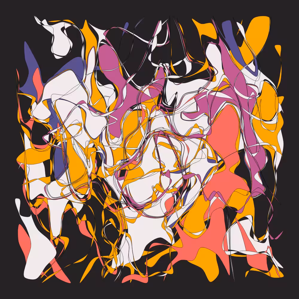 Geometric colorful shapes 3 #180
