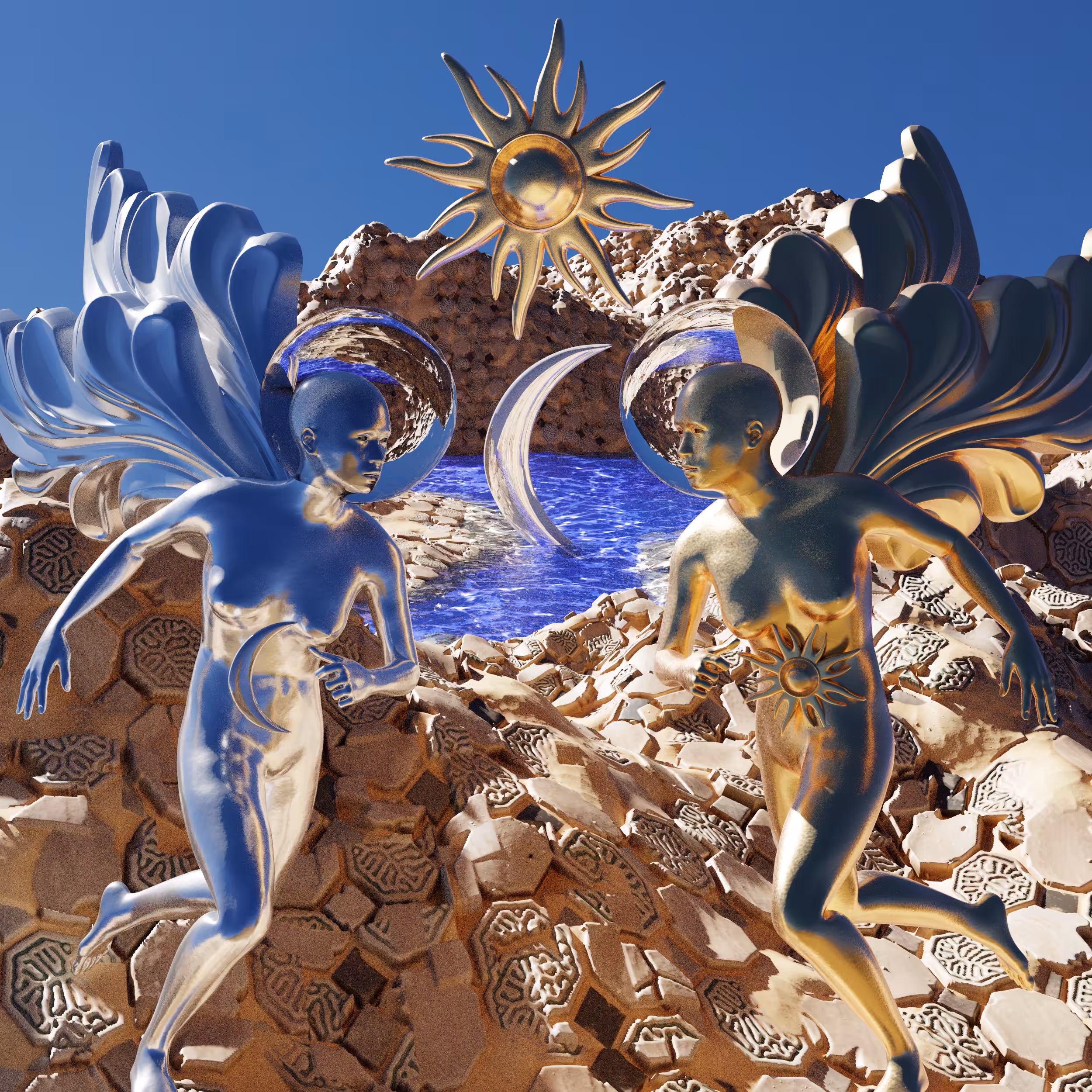 Archangel #11 'Sun and Moon'