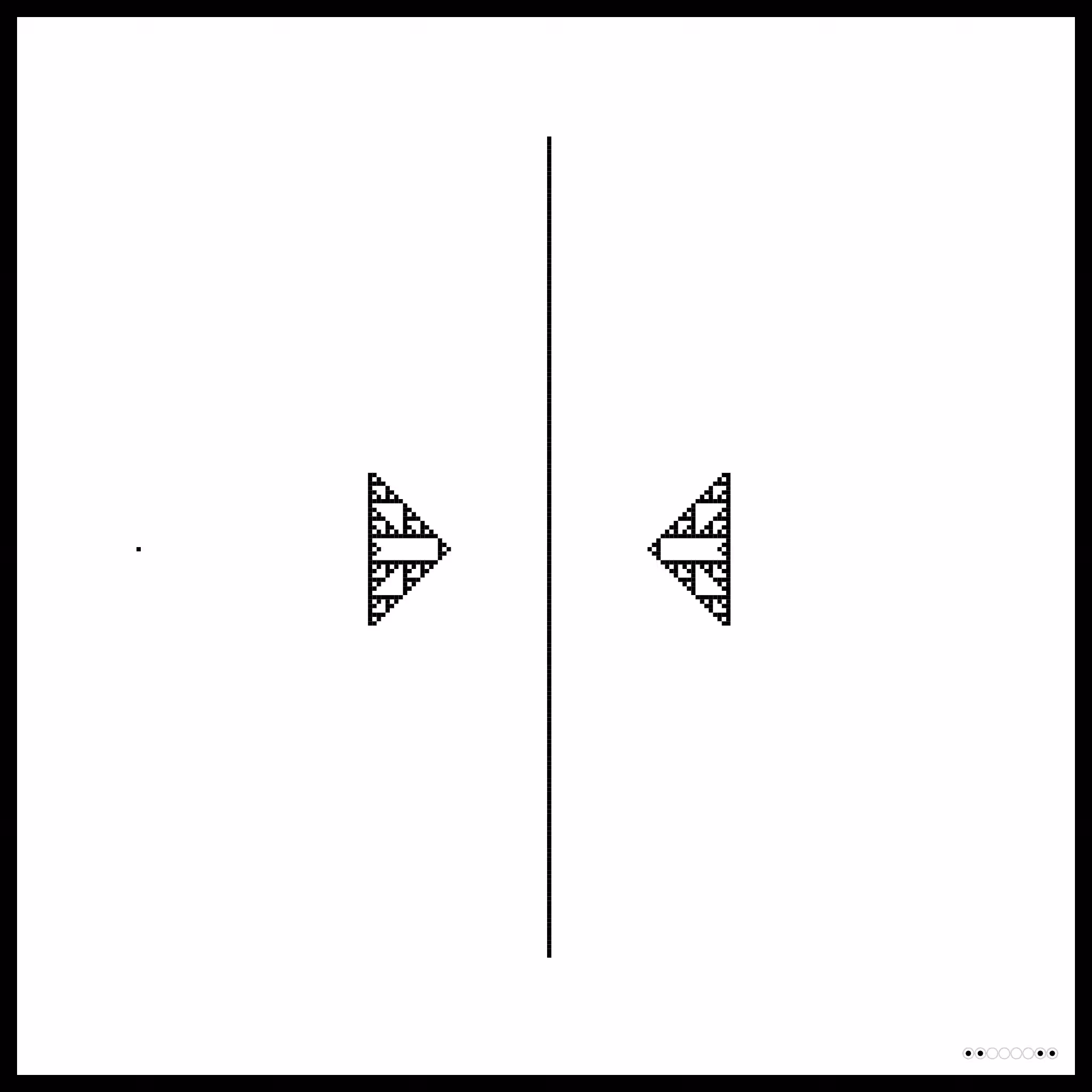 Elementary CA: Drawing a Line