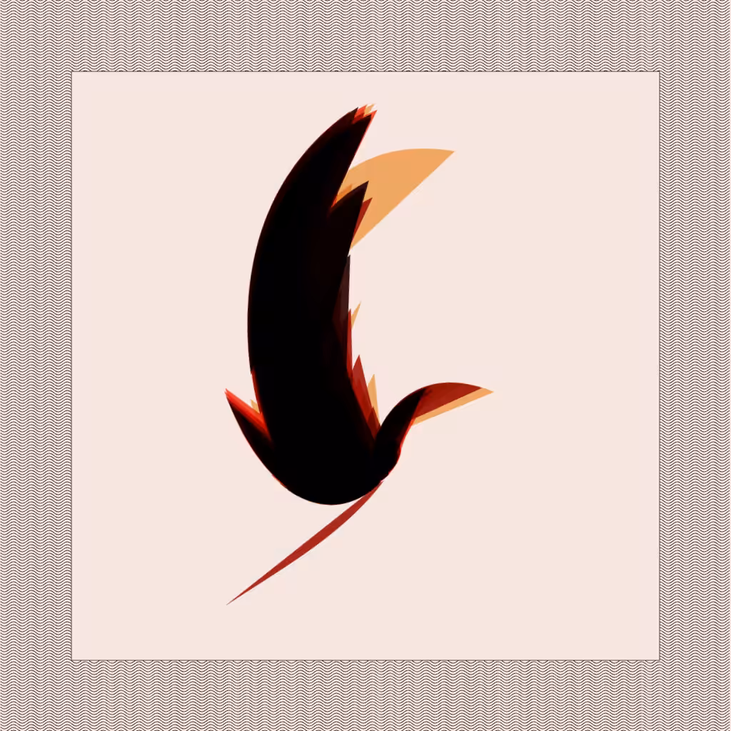 Glitch Bird No. 9