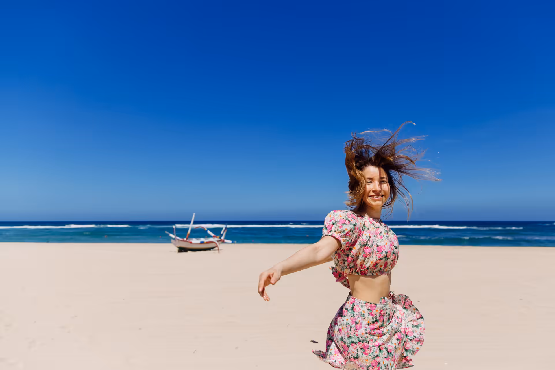 Bali, I'm happy here