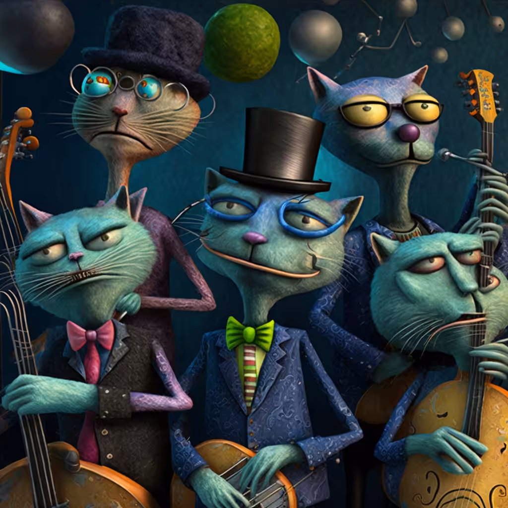 Jazzy Sax and the Cool Cats