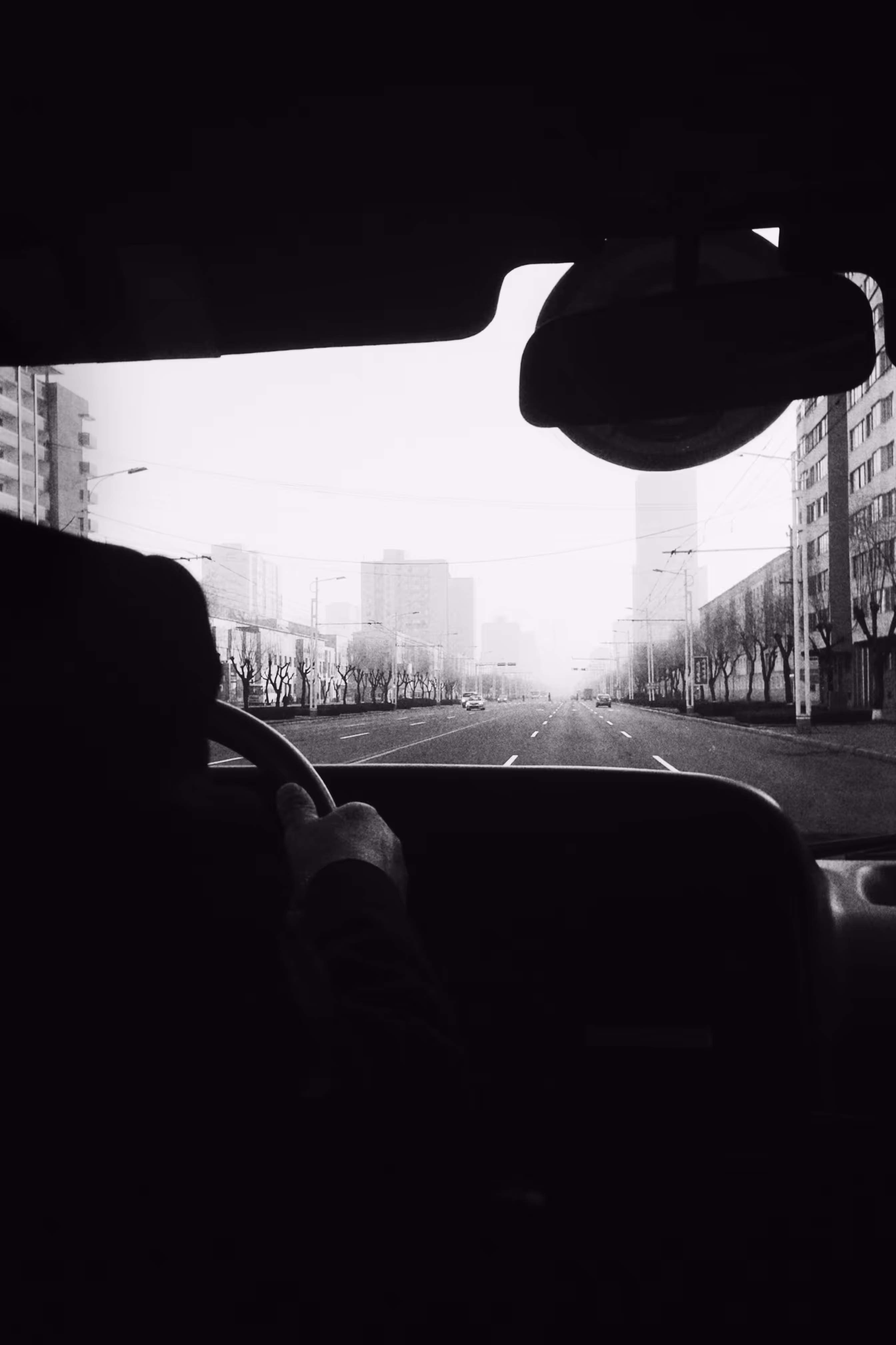 Black and white cities // Pyongyang