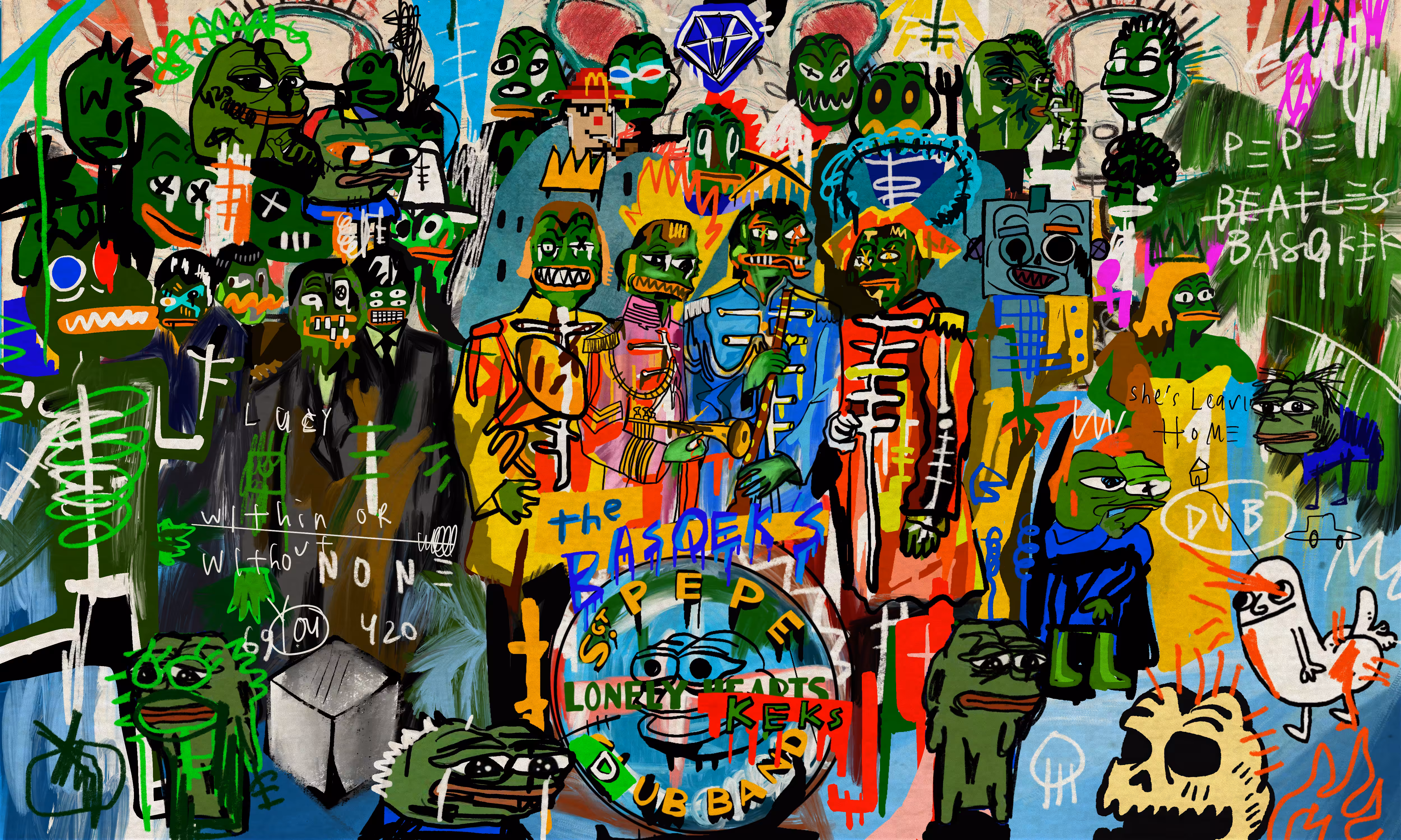 🐸Sgt. Pepe's Lonely Kek Dub Band 🥁