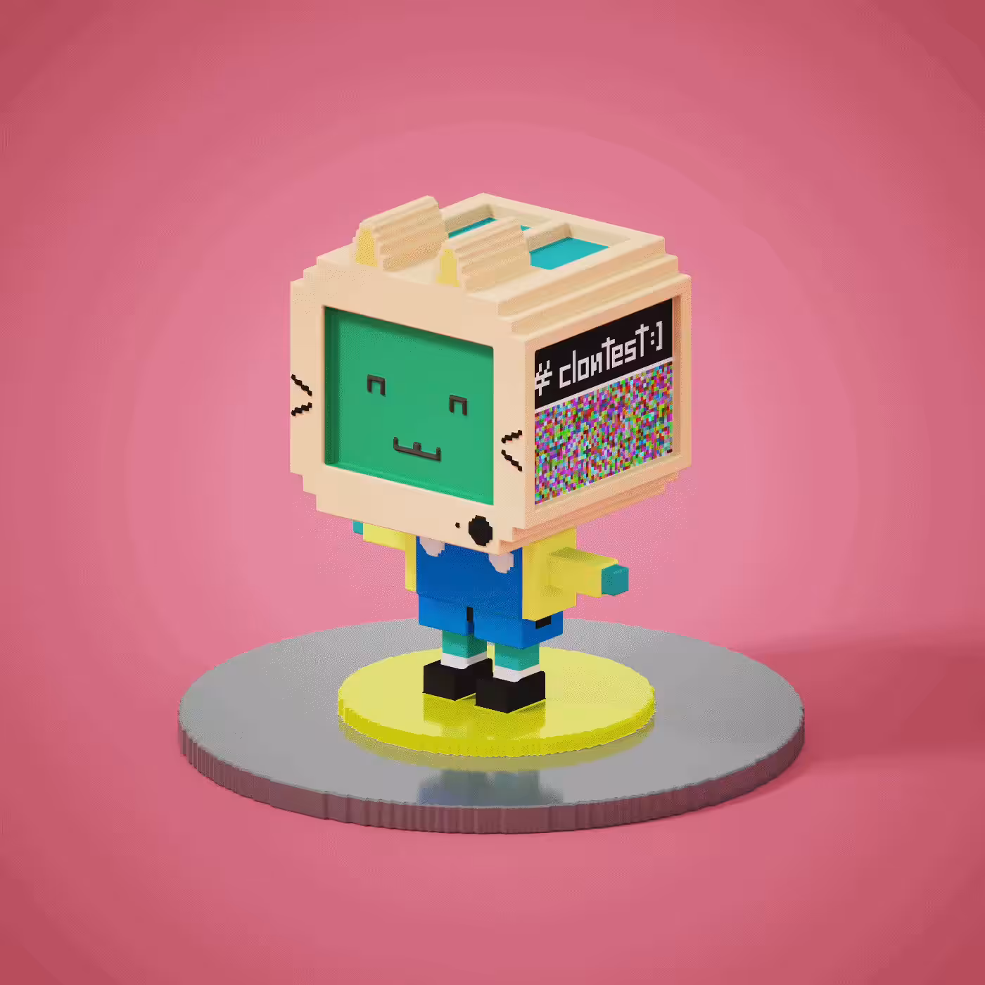 Cryptovoxelstories #26 x Cool cats (Clontest)