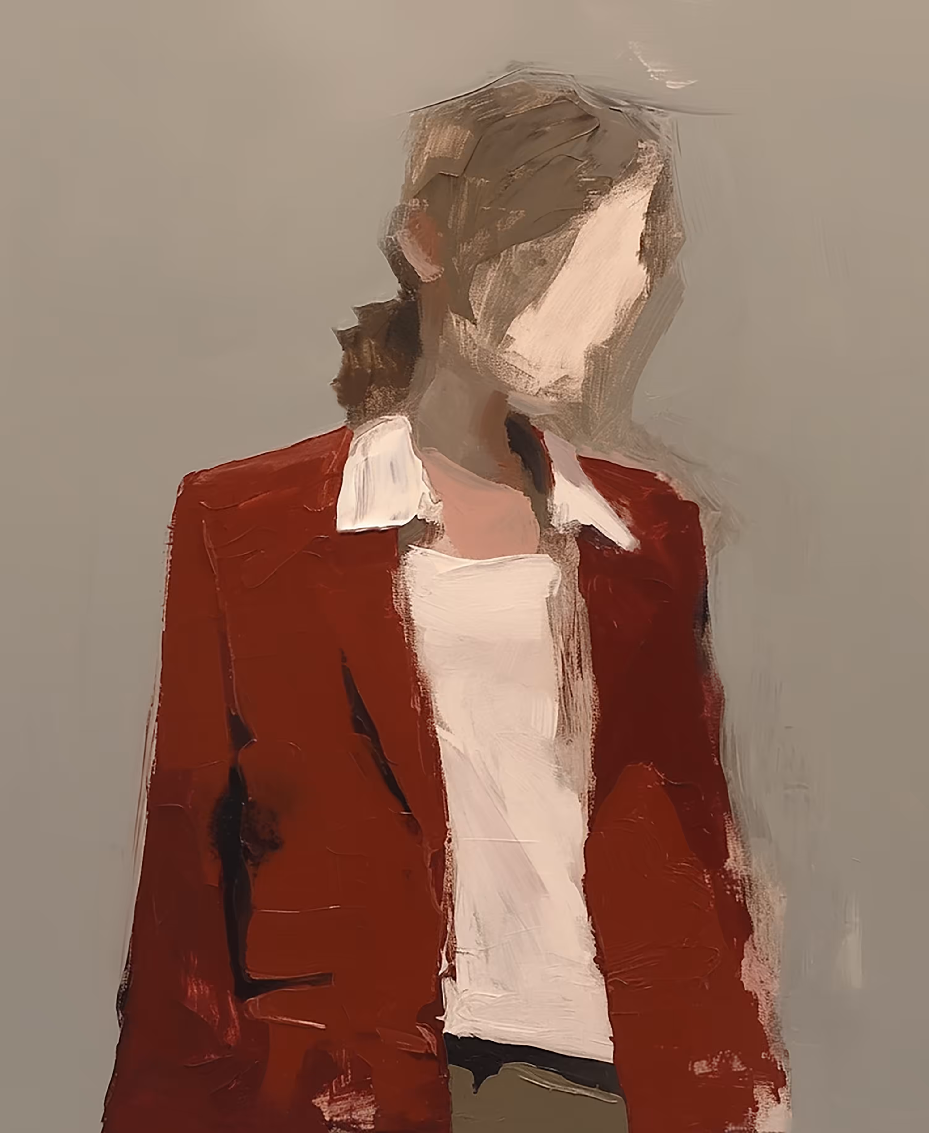 Collection: Woman in a Red Blazer