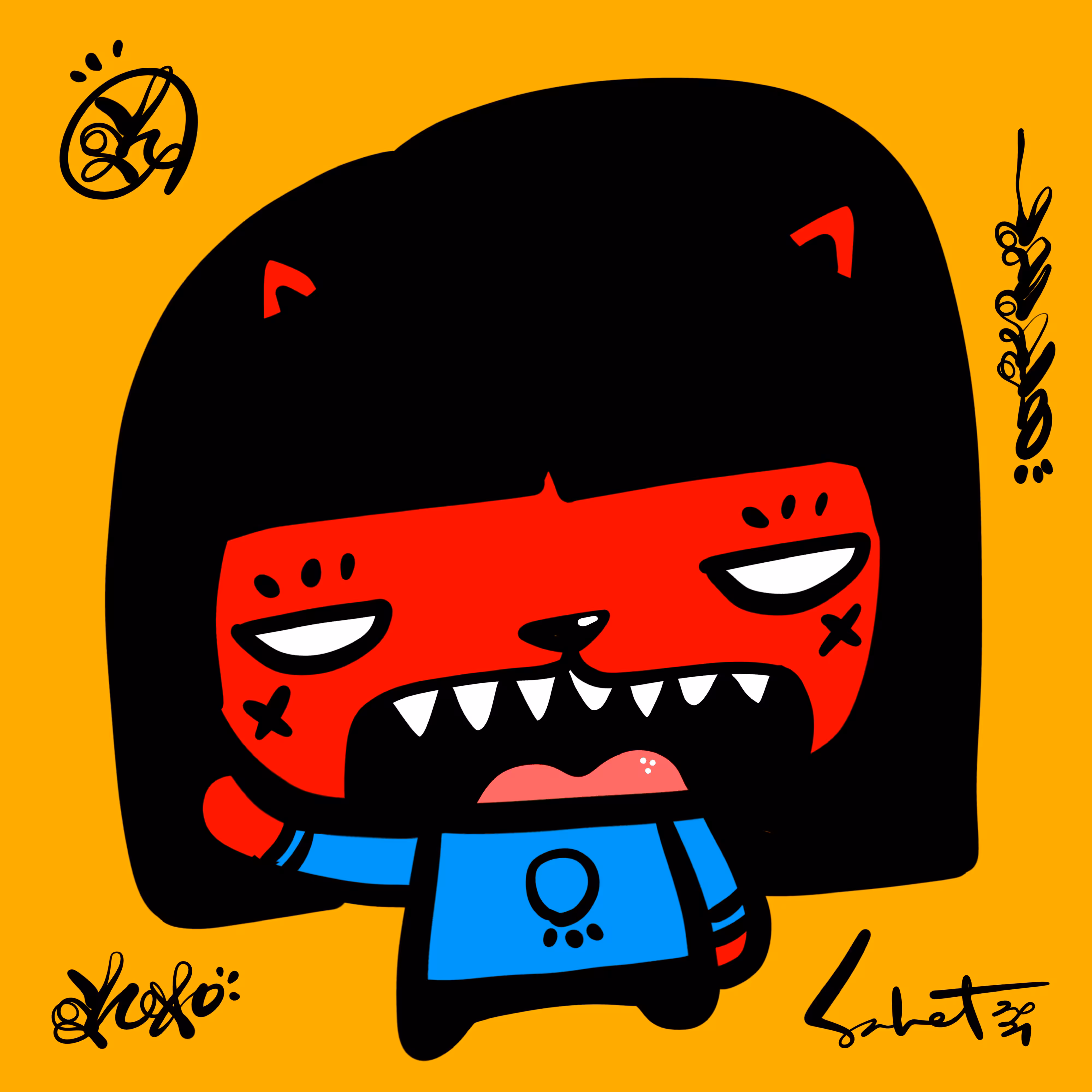 Ugly Kitties by Sabet #210