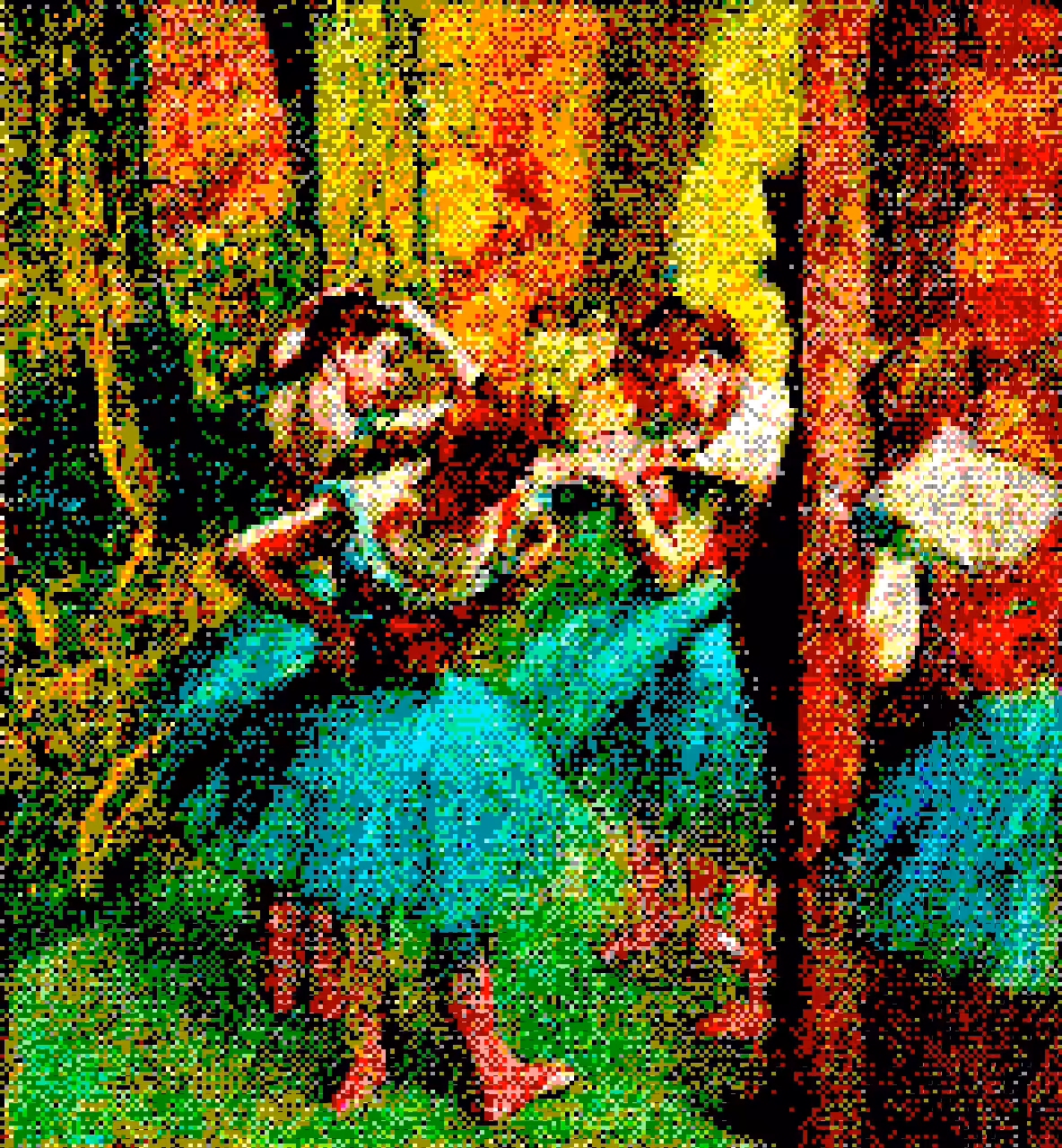 QUINTESSENCE #59 - Edgar Degas, Dancers, Pink and Green