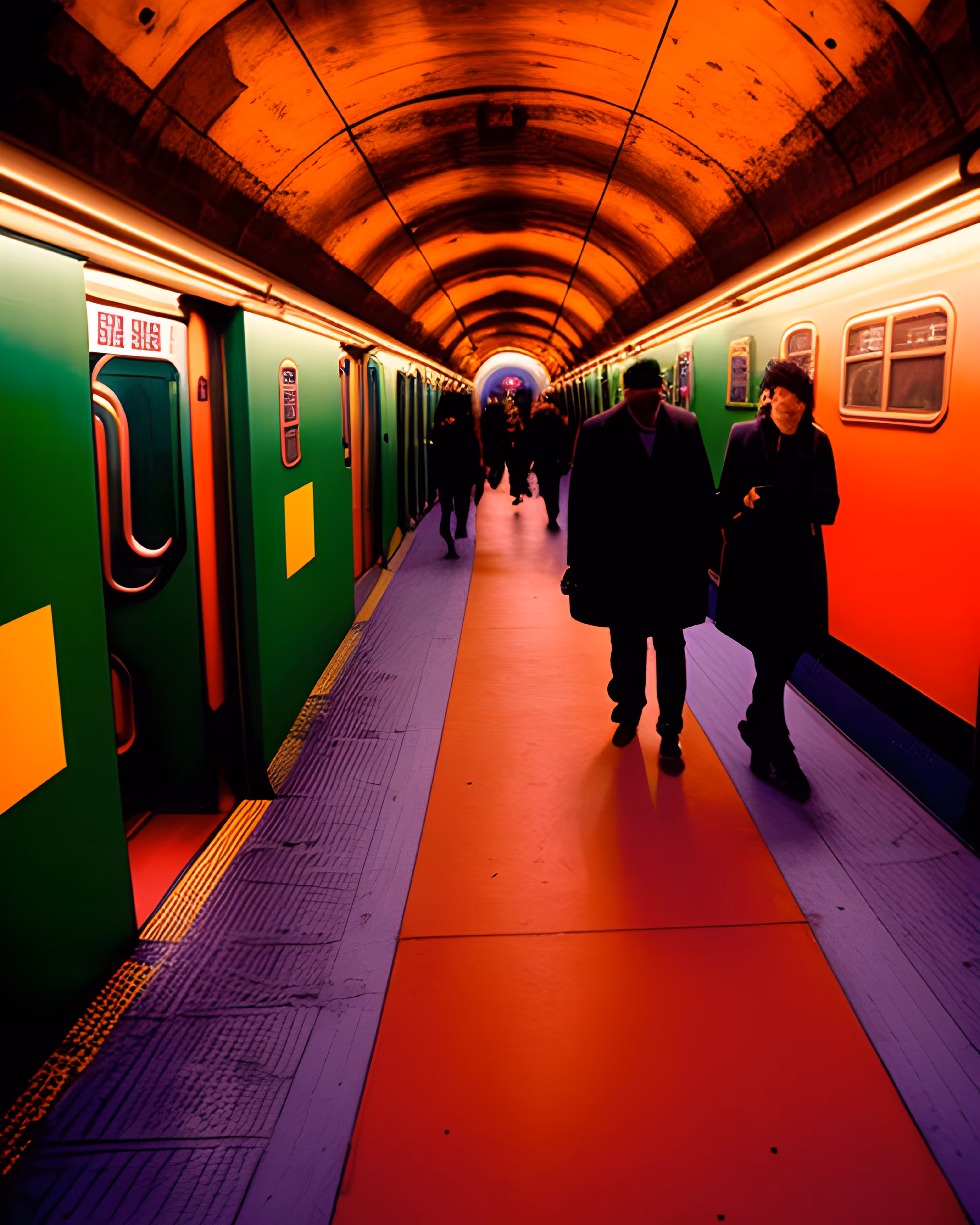 Tunnel People No. 5