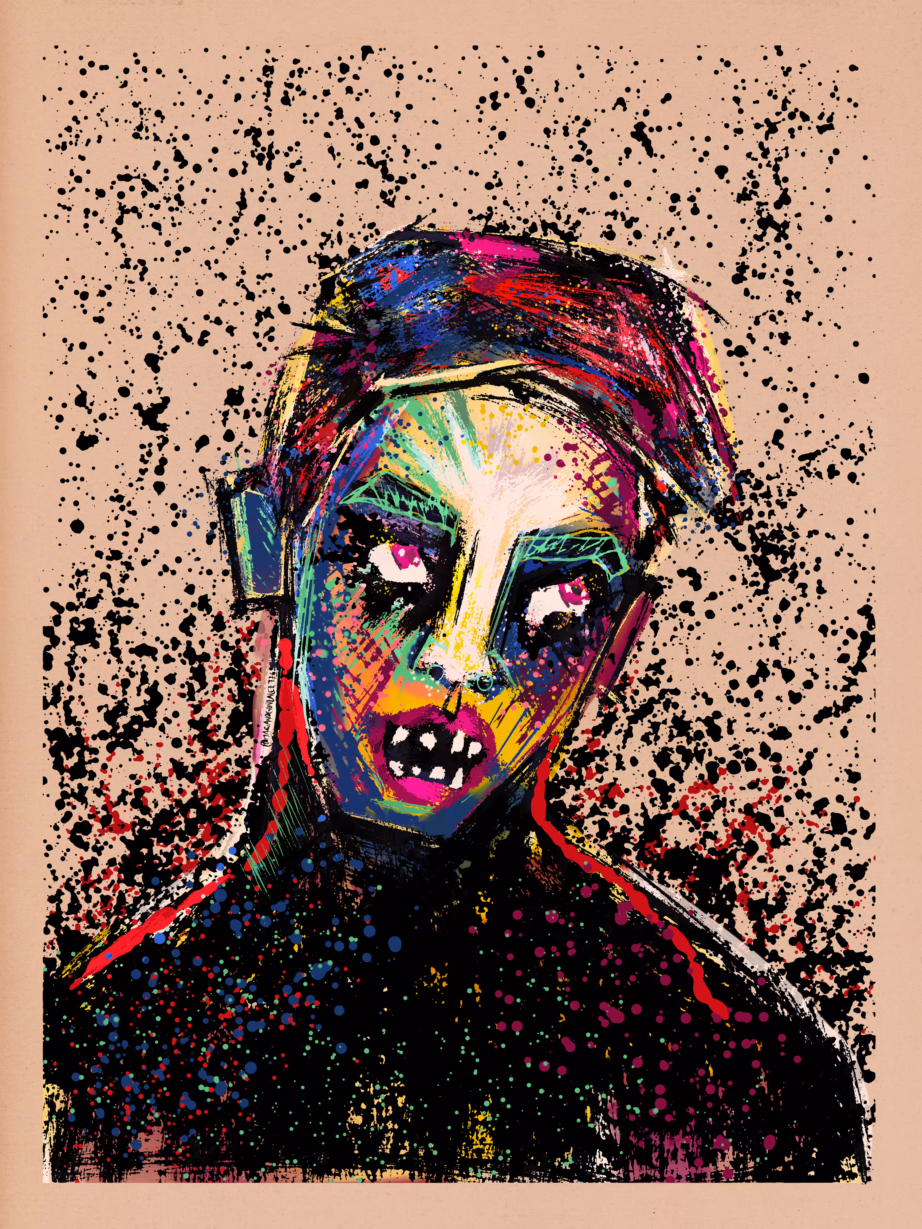 neo-expressionist Airs: HeartBreakers Collection: HB#11