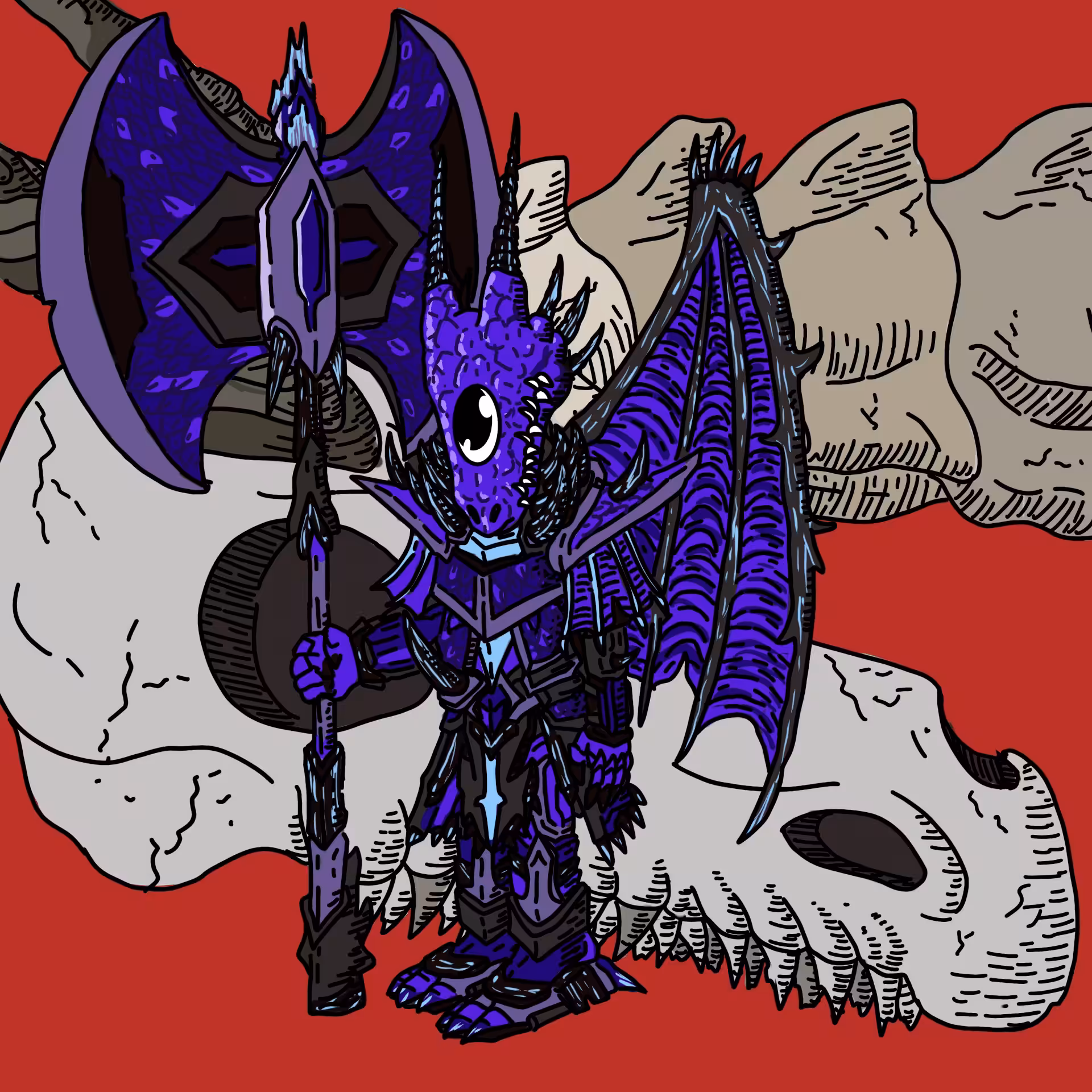 !!OEG migrate to new contract!!: Dragonhunter one eyed guy #00083
