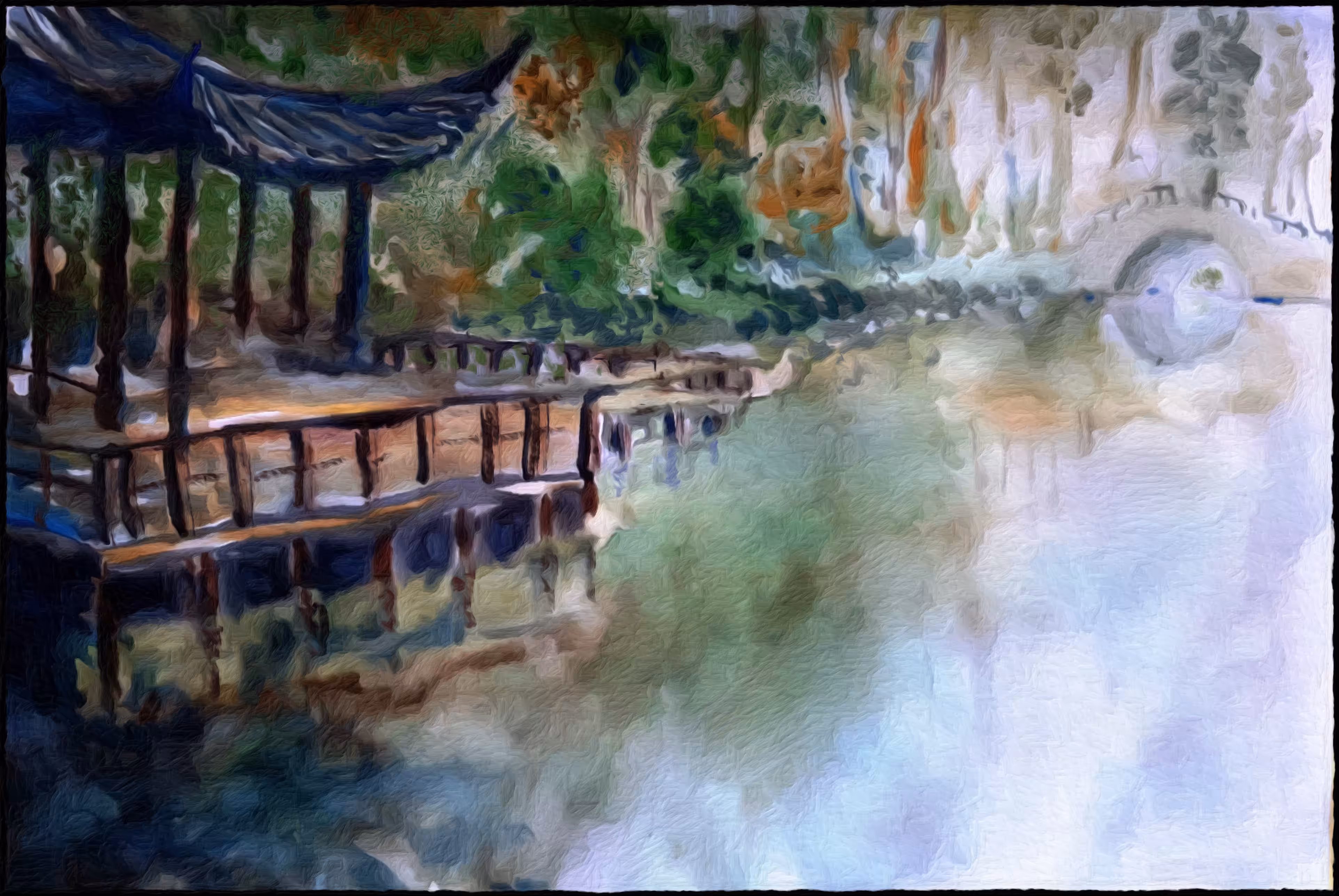 Hangzhou stone bridge