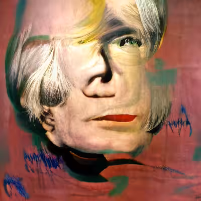 Portrait of Andy Warhol