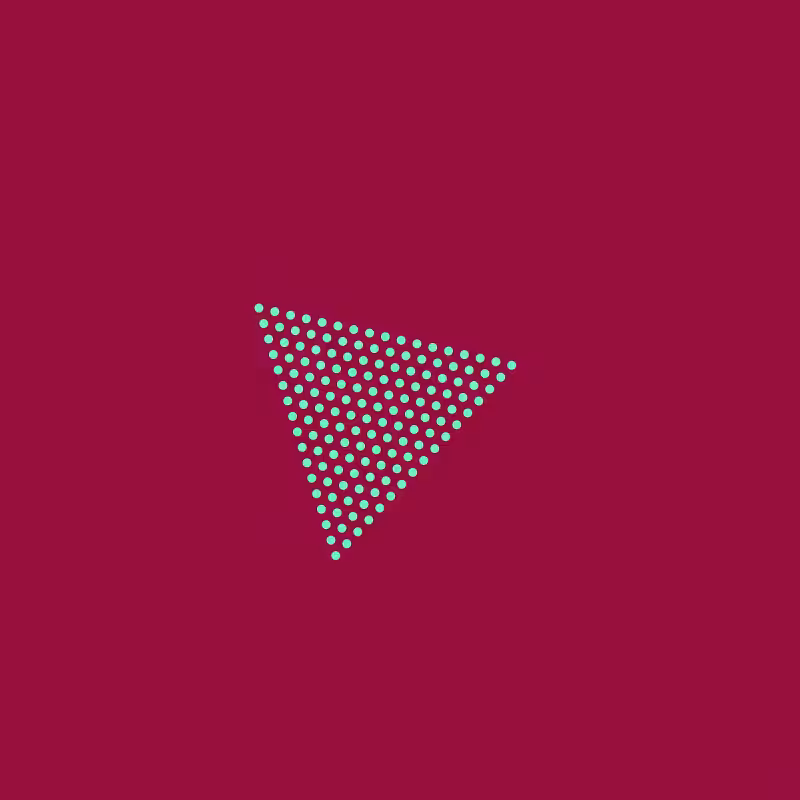 Triangle Color Study #61