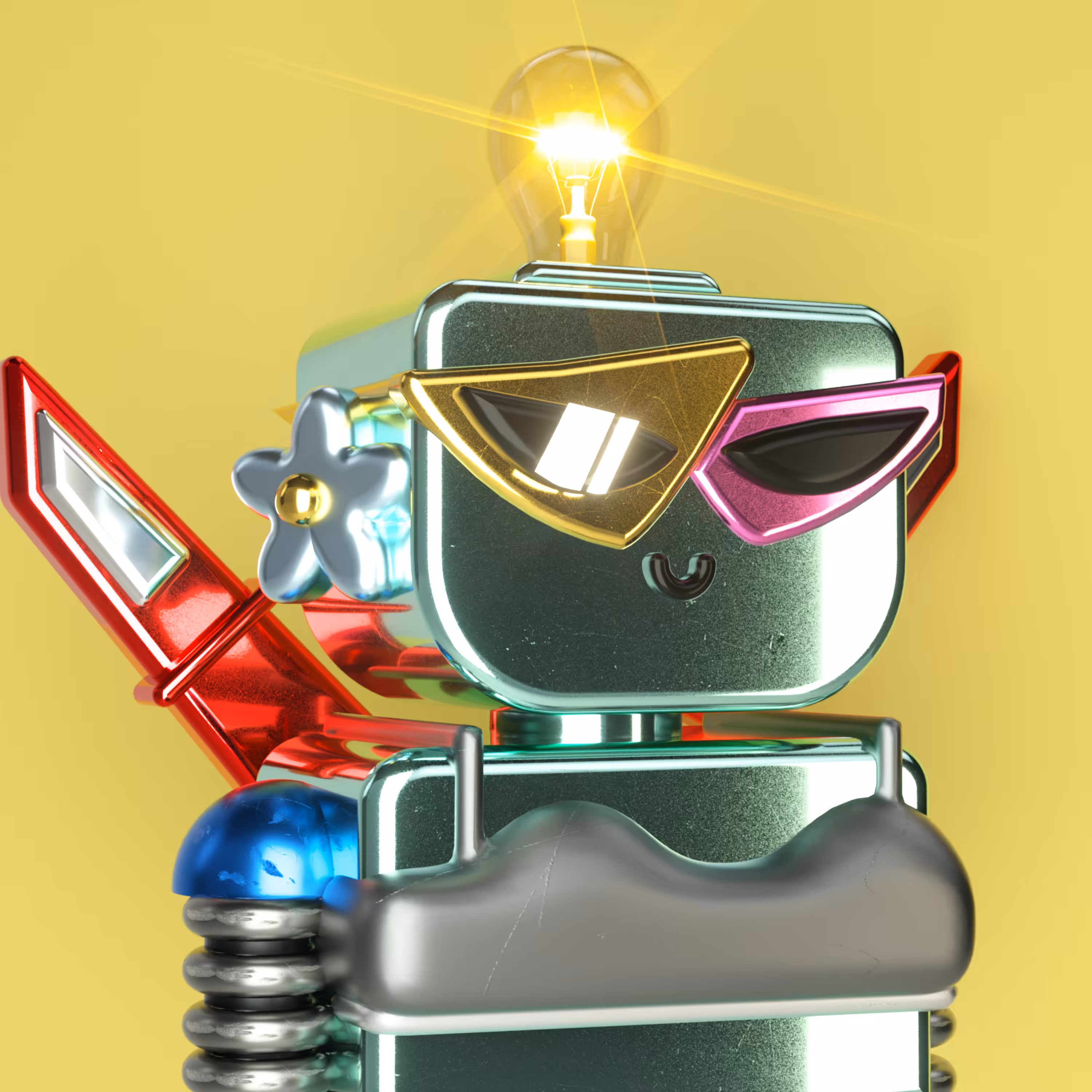 gm 3D - Roboto #8227